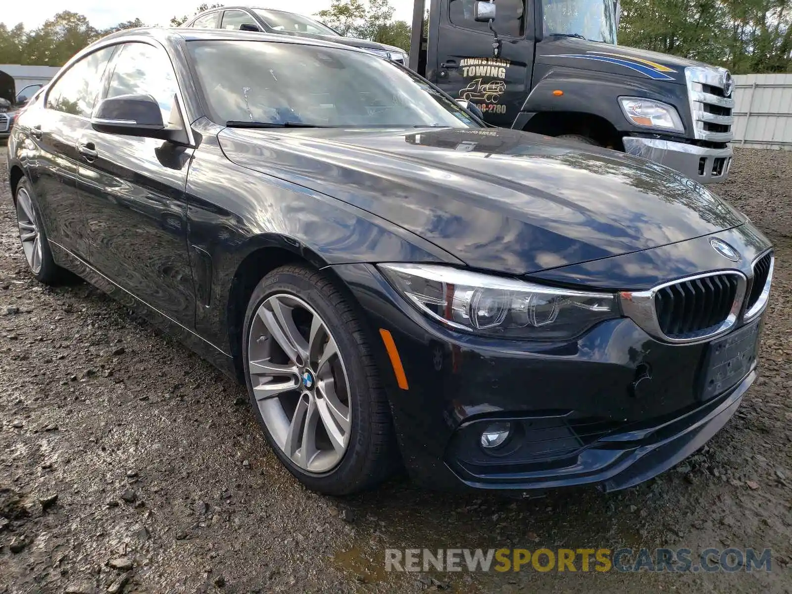 1 Photograph of a damaged car WBA4J3C54KBL08011 BMW 4 SERIES 2019