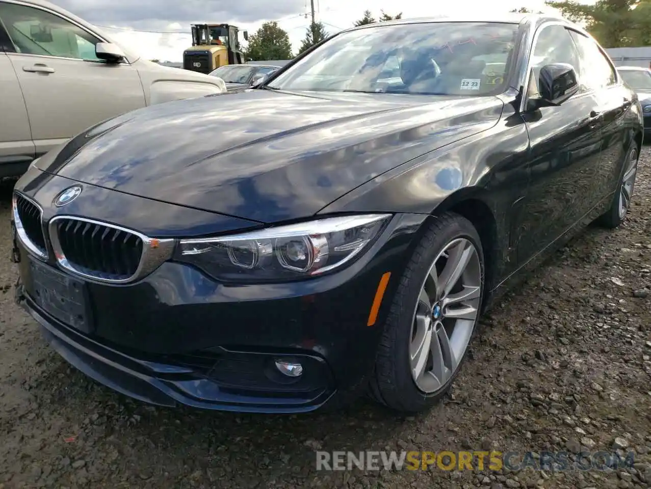 2 Photograph of a damaged car WBA4J3C54KBL08011 BMW 4 SERIES 2019