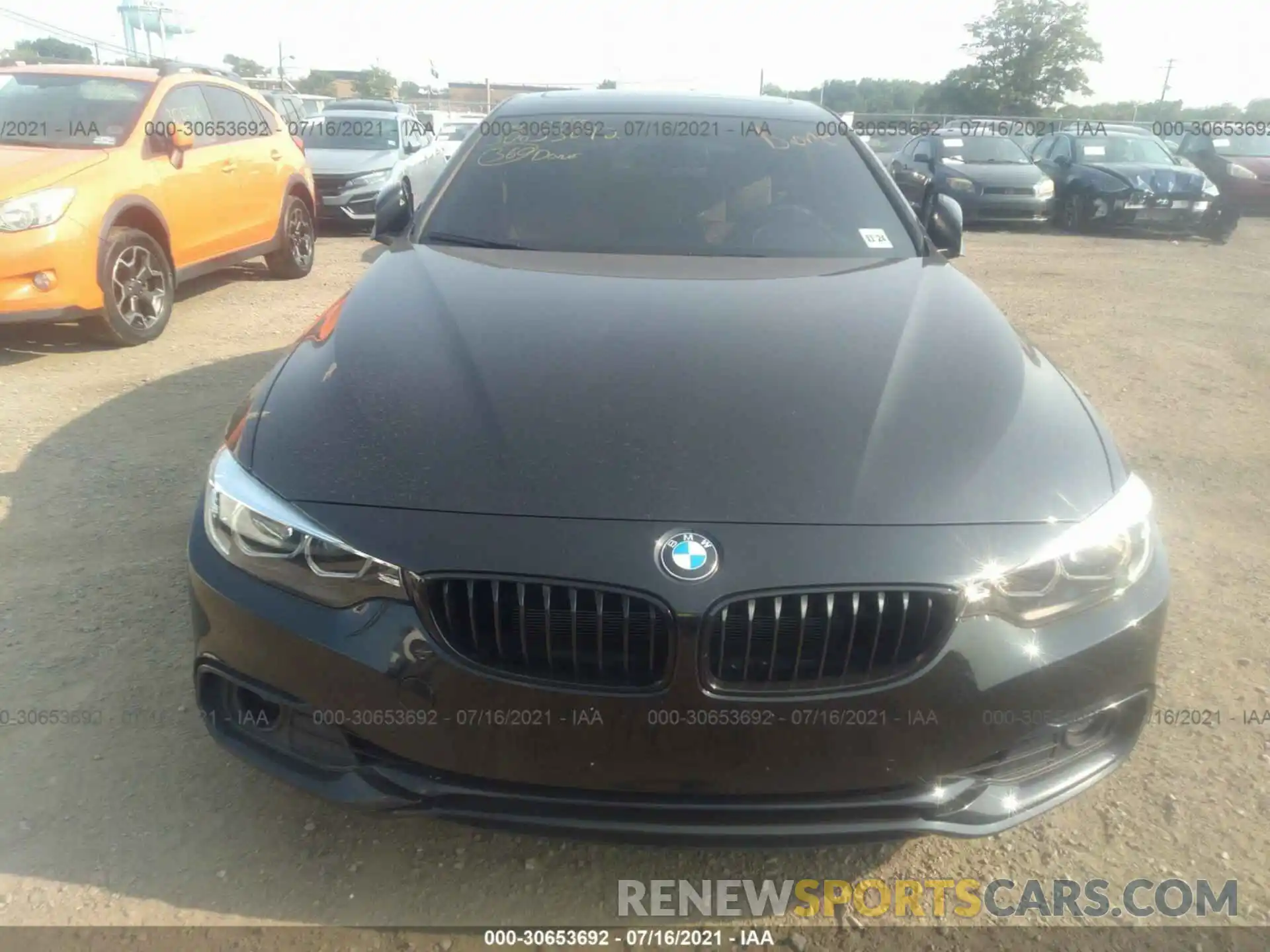 6 Photograph of a damaged car WBA4J3C54KBL10664 BMW 4 SERIES 2019