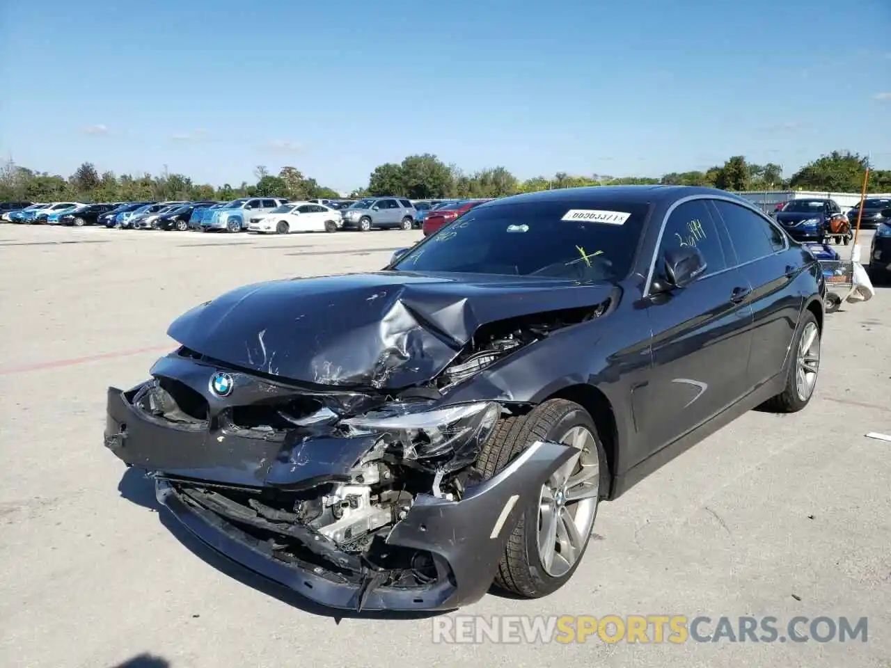 2 Photograph of a damaged car WBA4J3C54KBL11295 BMW 4 SERIES 2019