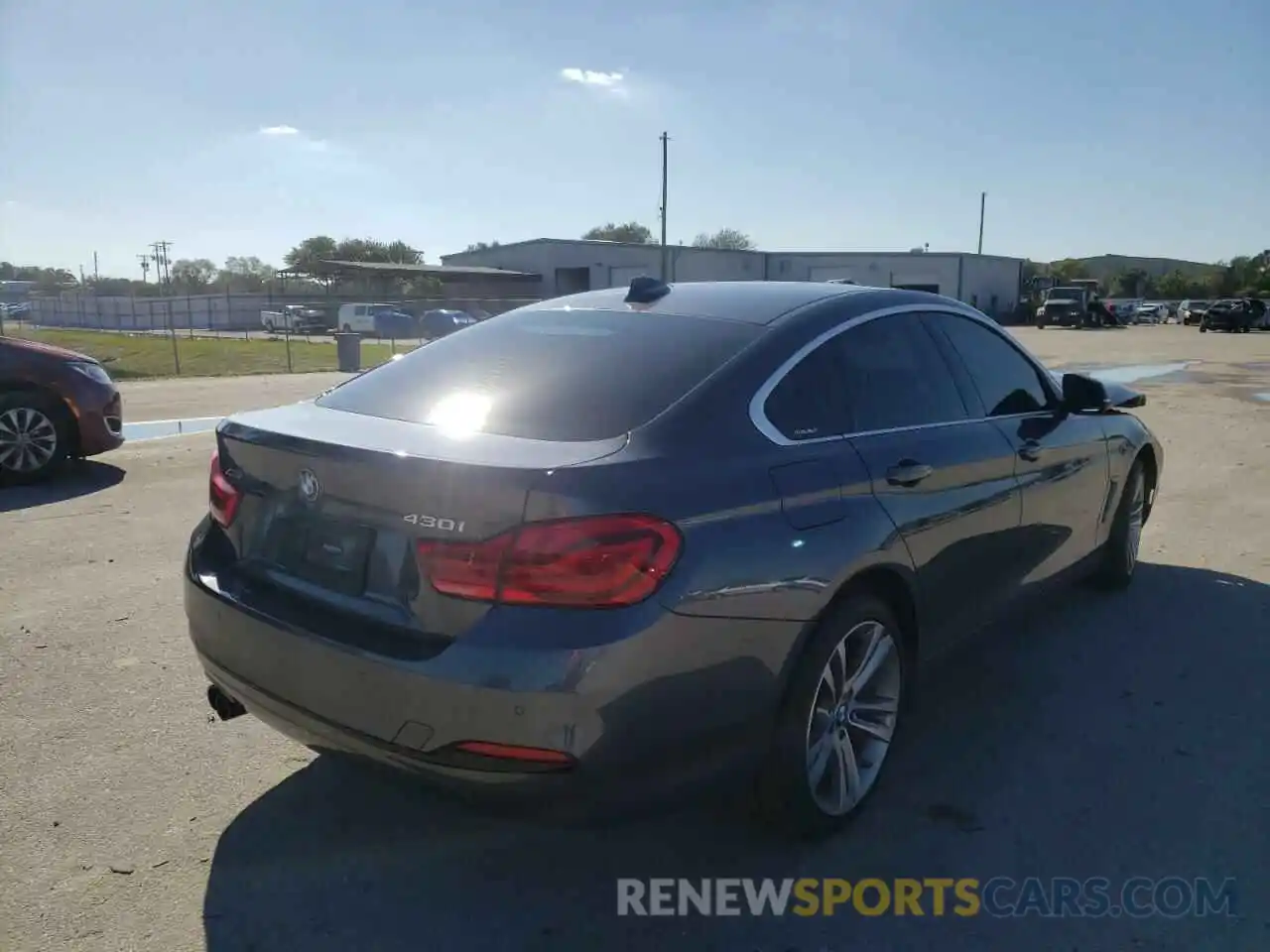 4 Photograph of a damaged car WBA4J3C54KBL11295 BMW 4 SERIES 2019