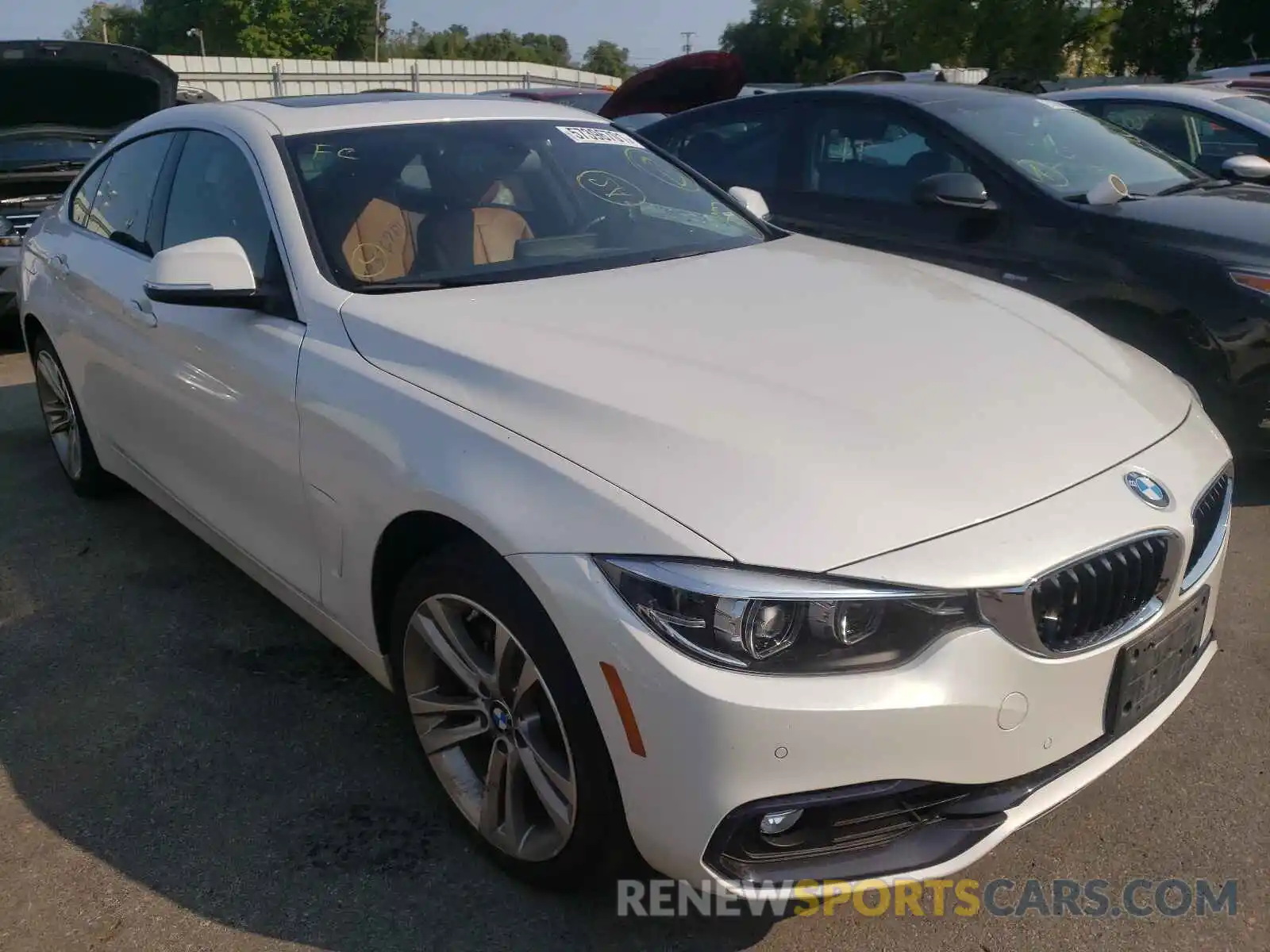 1 Photograph of a damaged car WBA4J3C55KBL05246 BMW 4 SERIES 2019