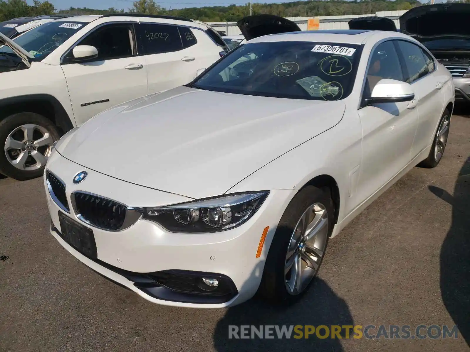 2 Photograph of a damaged car WBA4J3C55KBL05246 BMW 4 SERIES 2019