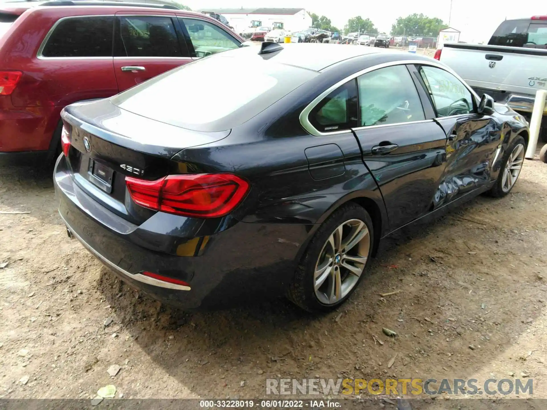 4 Photograph of a damaged car WBA4J3C55KBL06106 BMW 4 SERIES 2019