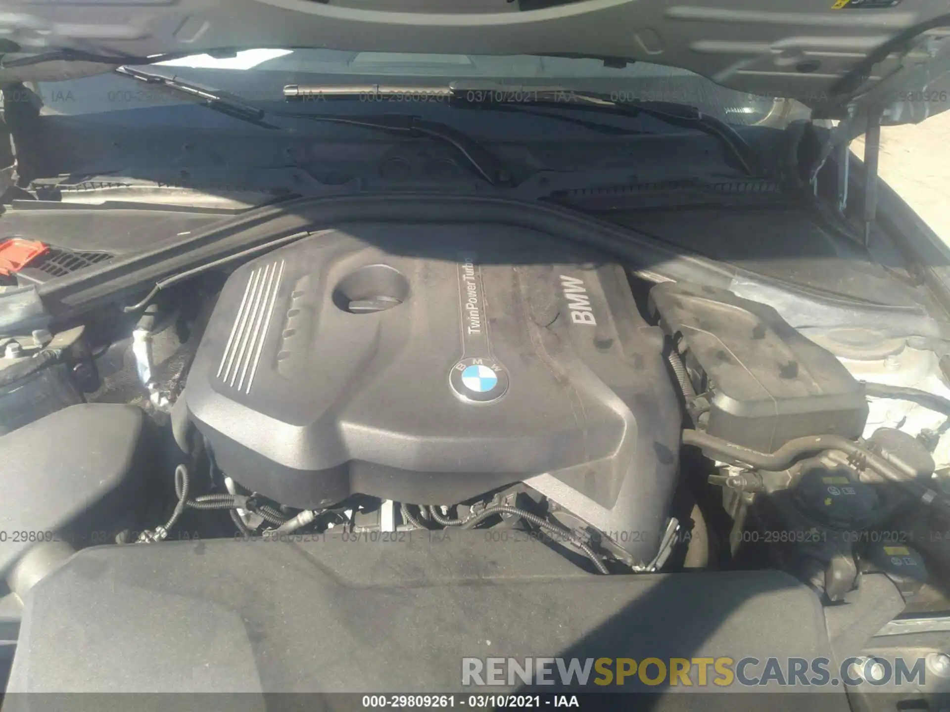 10 Photograph of a damaged car WBA4J3C55KBL07353 BMW 4 SERIES 2019