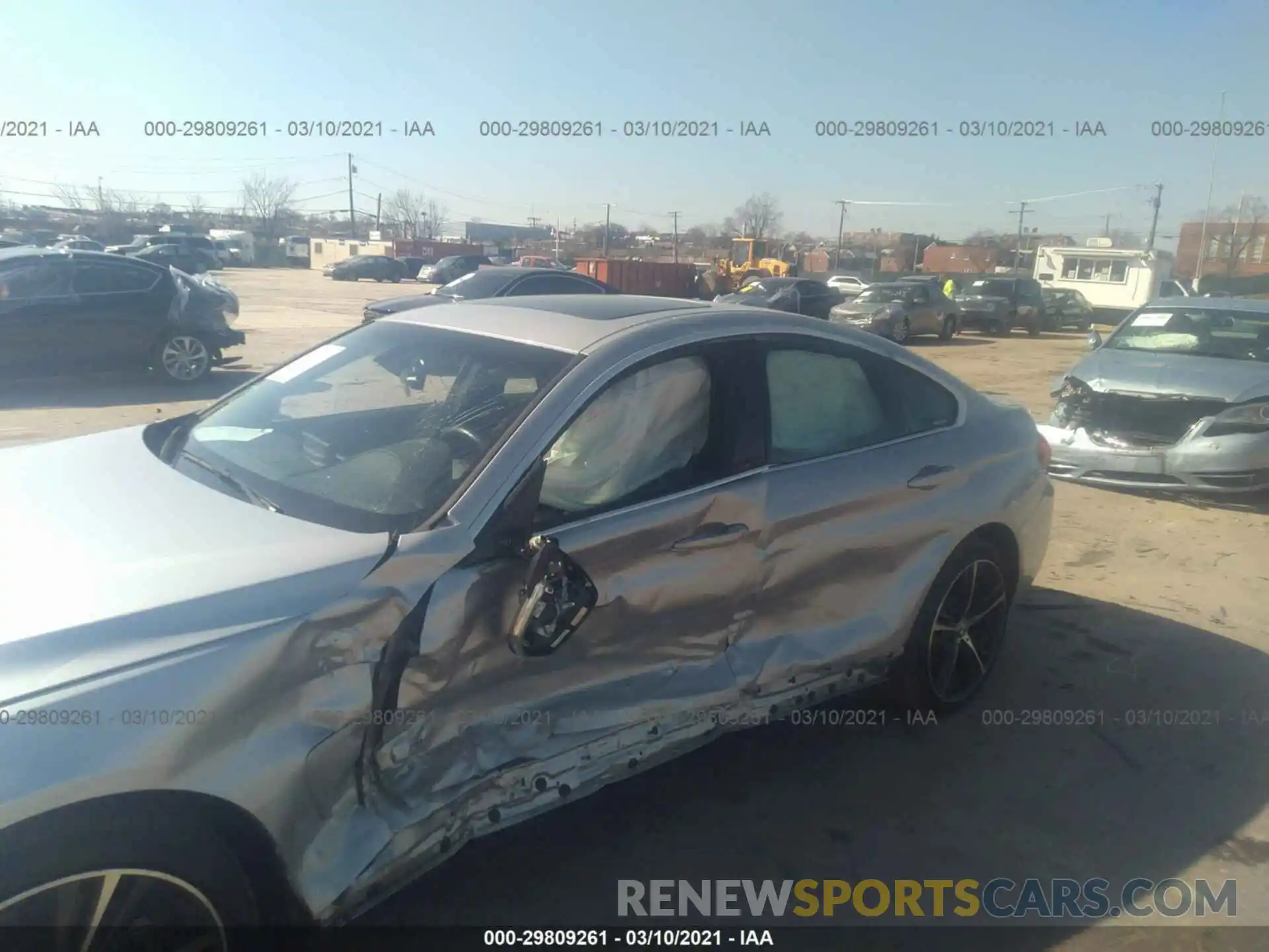 6 Photograph of a damaged car WBA4J3C55KBL07353 BMW 4 SERIES 2019