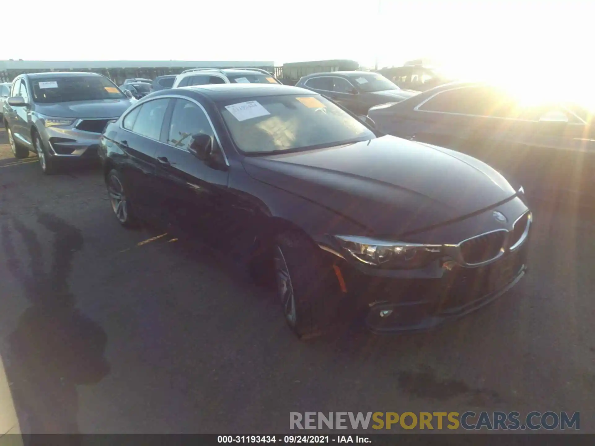 1 Photograph of a damaged car WBA4J3C55KBL07563 BMW 4 SERIES 2019