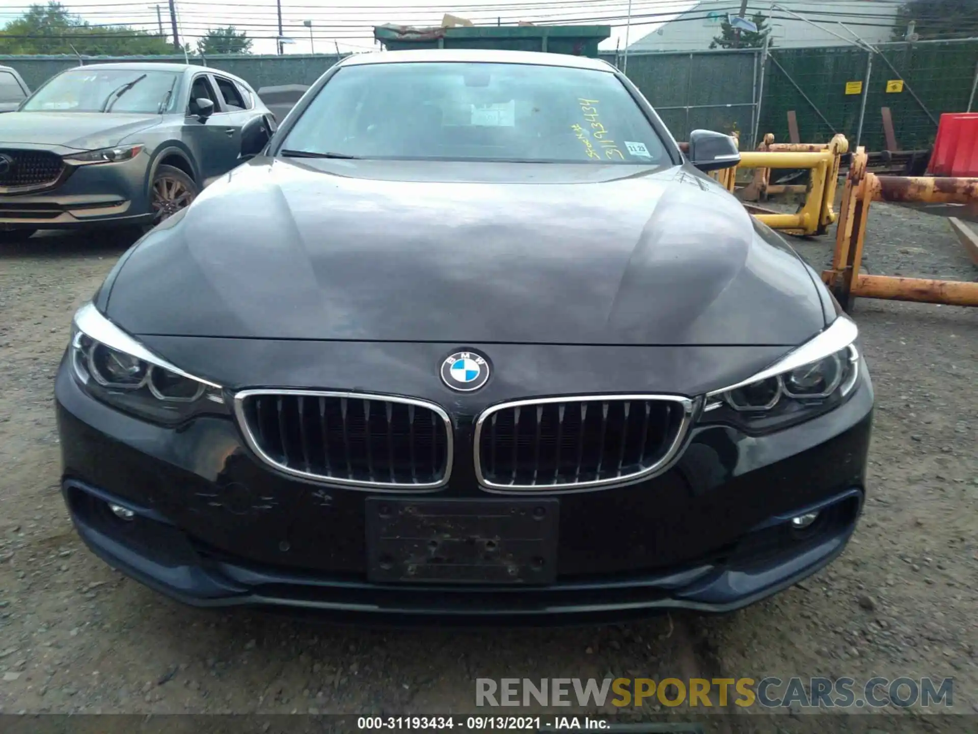 6 Photograph of a damaged car WBA4J3C55KBL07563 BMW 4 SERIES 2019