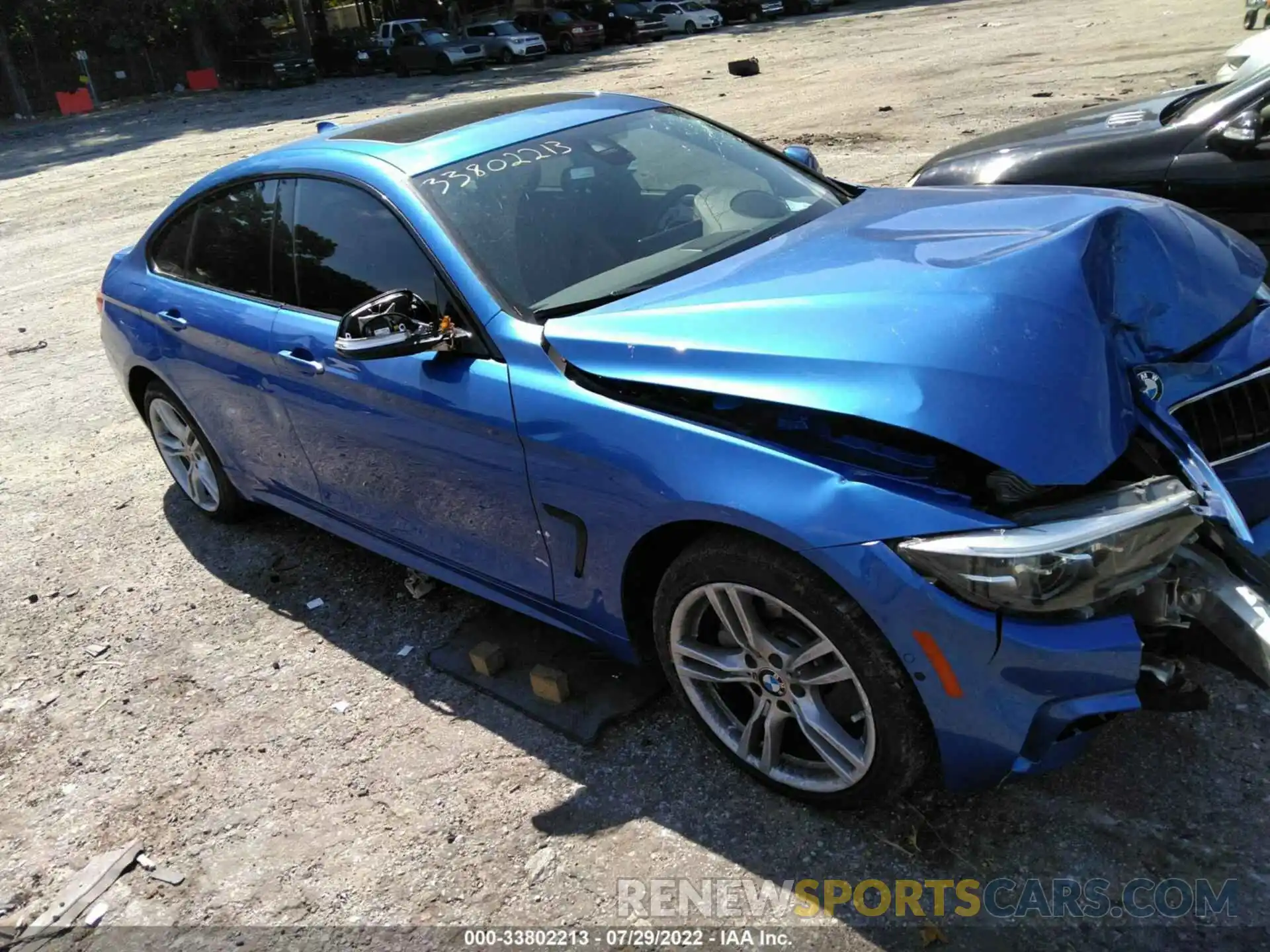 1 Photograph of a damaged car WBA4J3C55KBL07675 BMW 4 SERIES 2019