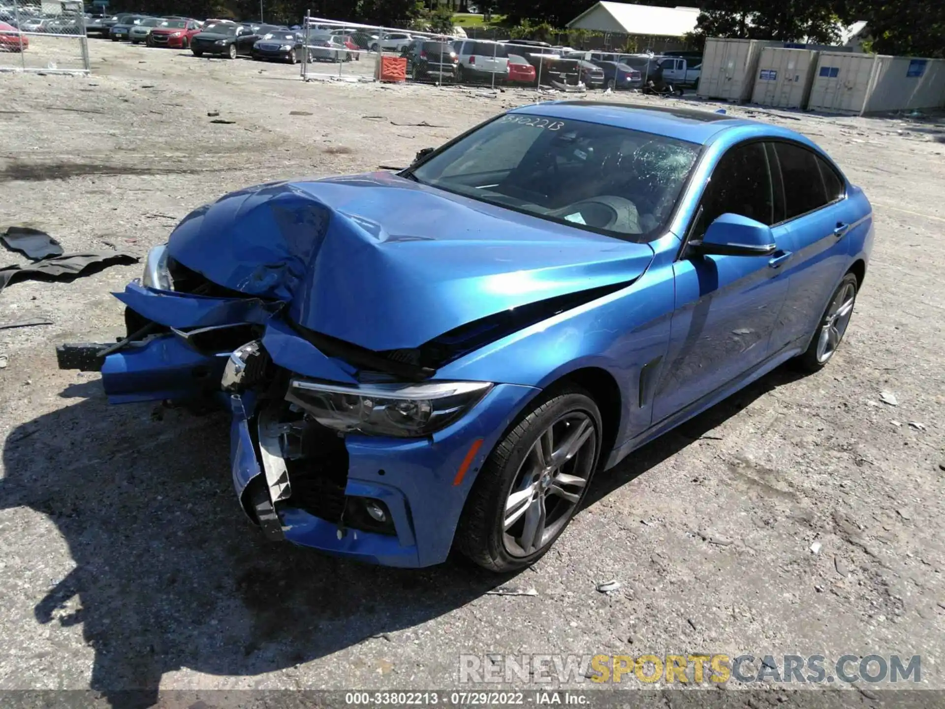 2 Photograph of a damaged car WBA4J3C55KBL07675 BMW 4 SERIES 2019