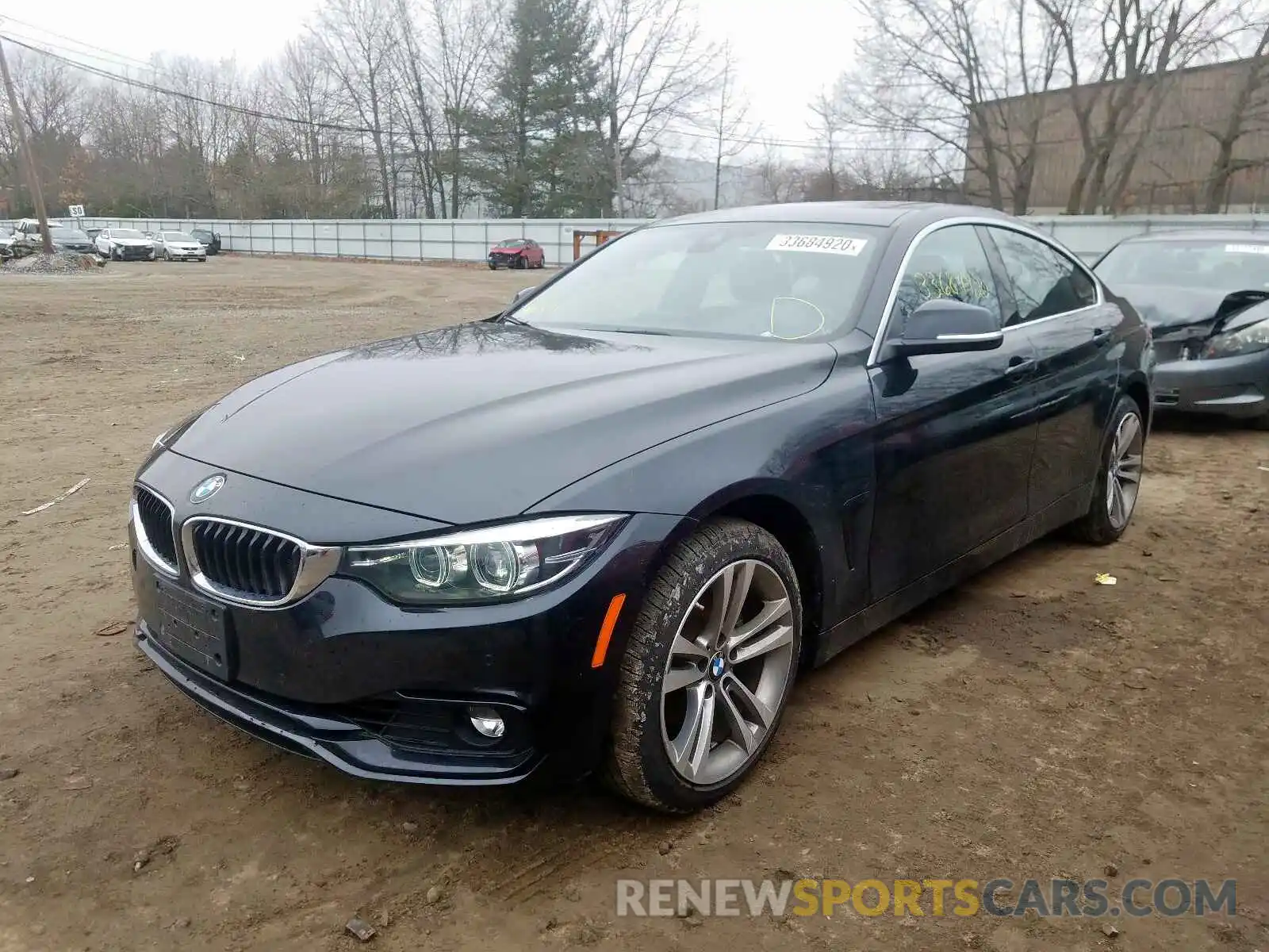 2 Photograph of a damaged car WBA4J3C55KBL08695 BMW 4 SERIES 2019