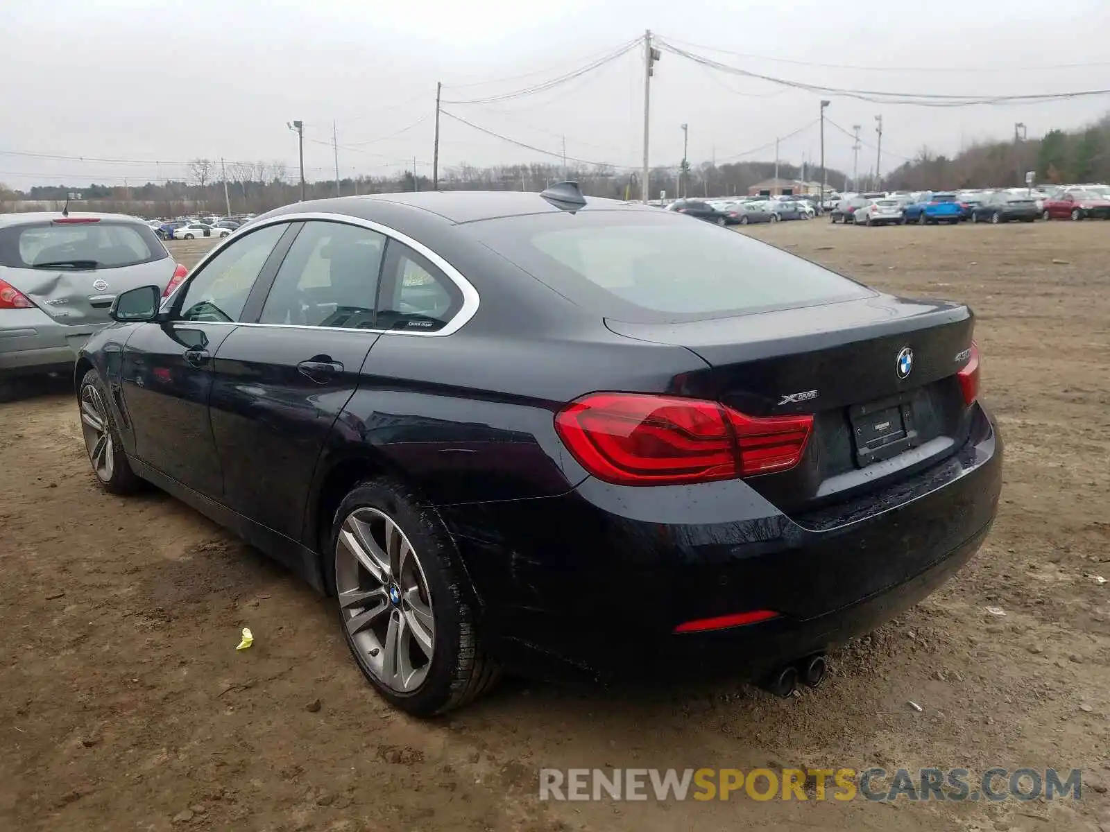 3 Фотография поврежденного автомобиля WBA4J3C55KBL08695 BMW 4 SERIES 2019