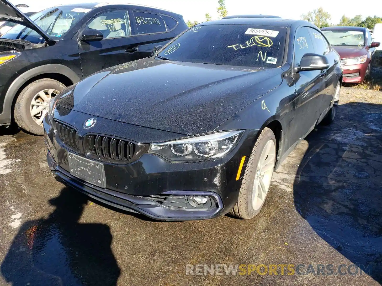 2 Photograph of a damaged car WBA4J3C55KBL10673 BMW 4 SERIES 2019