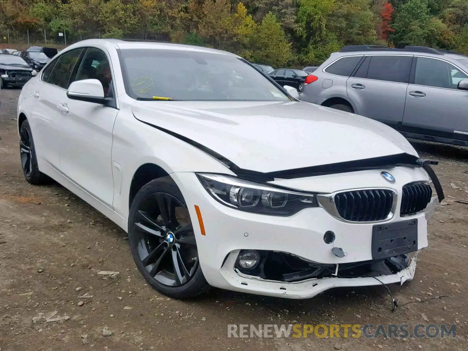 1 Photograph of a damaged car WBA4J3C56KBL04932 BMW 4 SERIES 2019