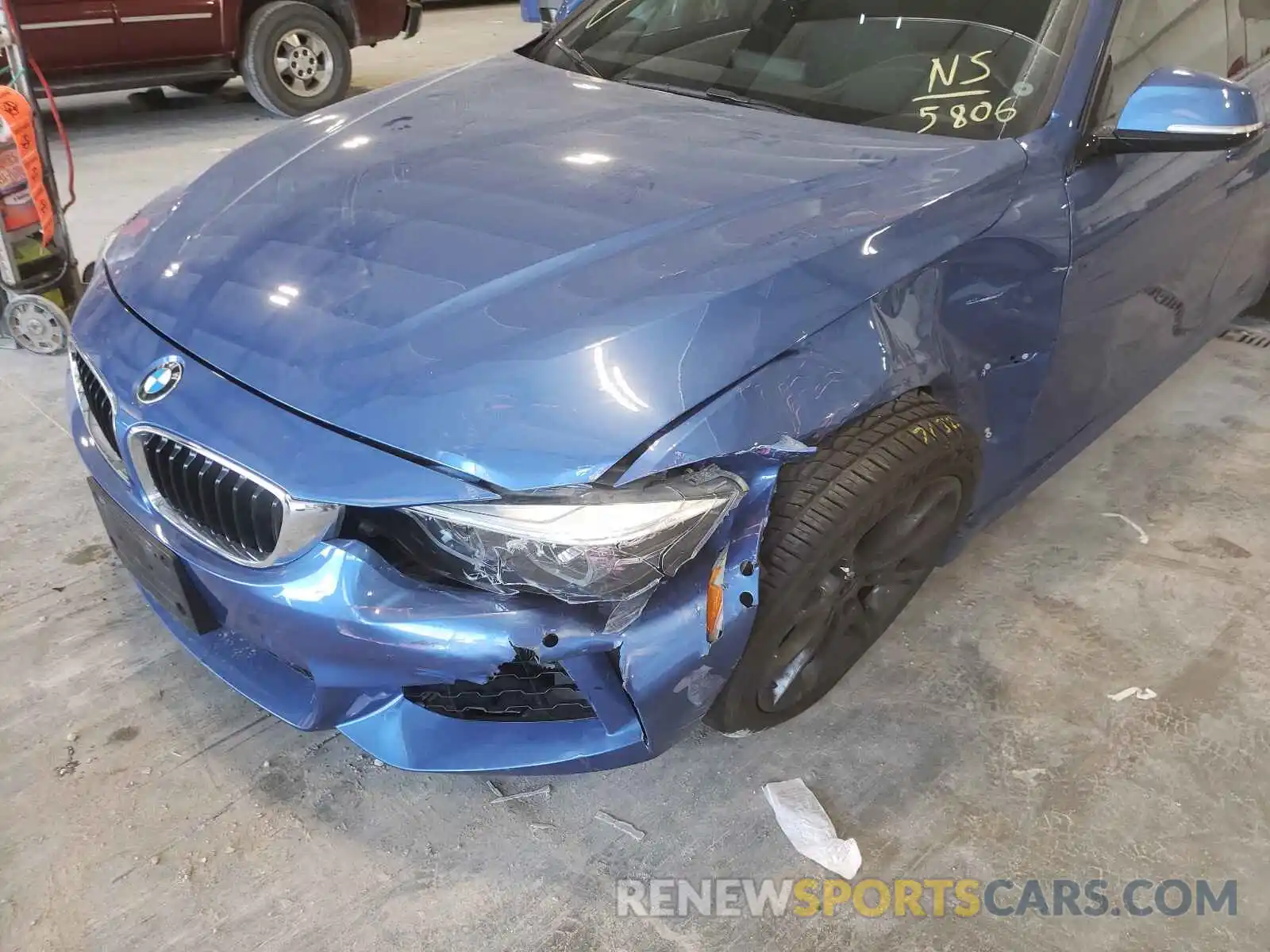 9 Photograph of a damaged car WBA4J3C56KBL05806 BMW 4 SERIES 2019