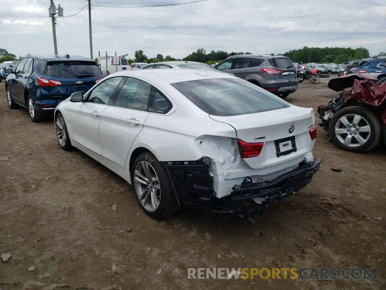 3 Photograph of a damaged car WBA4J3C56KBL07815 BMW 4 SERIES 2019