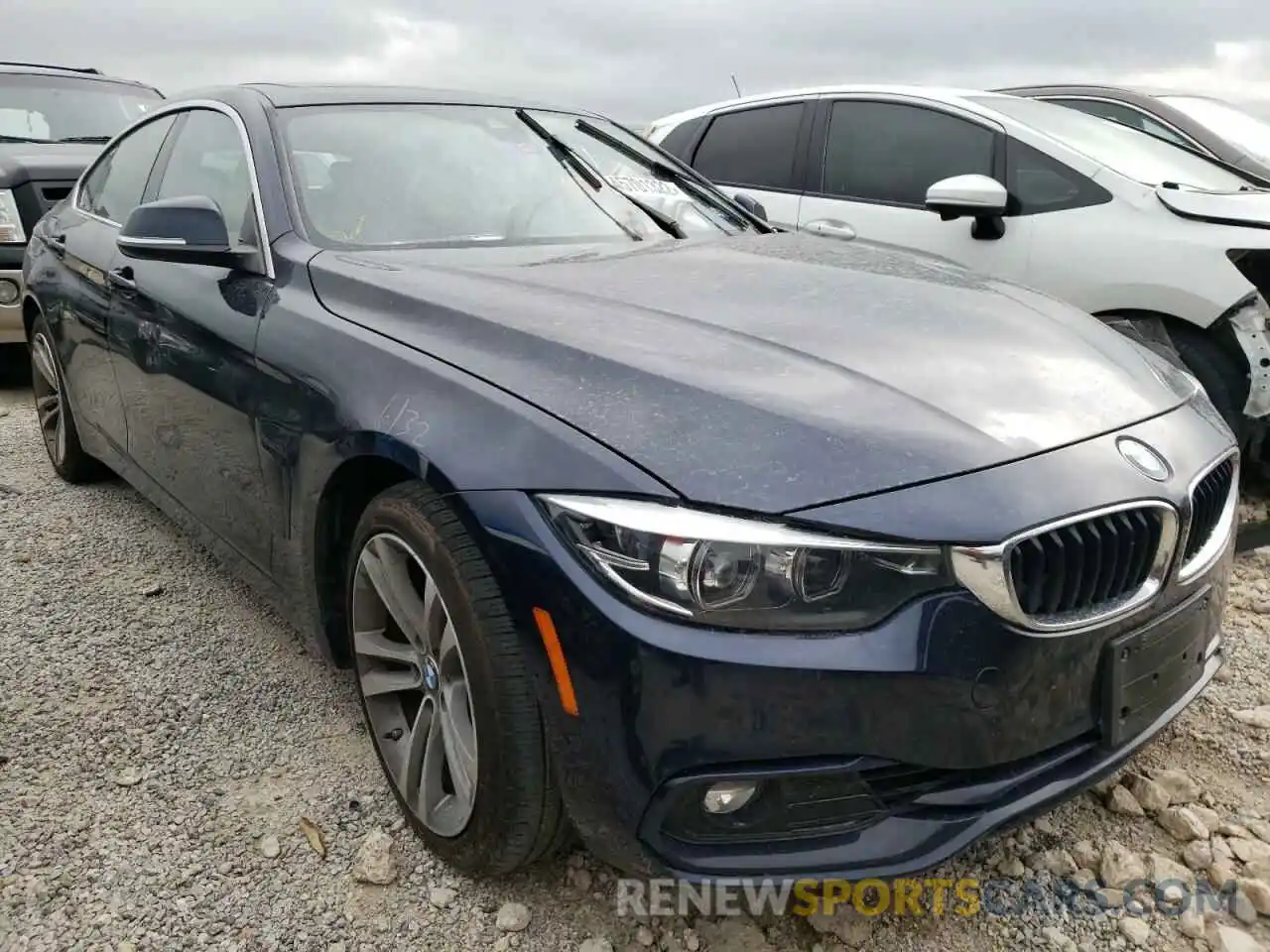 1 Photograph of a damaged car WBA4J3C56KBL09502 BMW 4 SERIES 2019