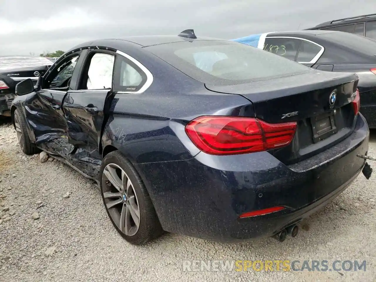 3 Photograph of a damaged car WBA4J3C56KBL09502 BMW 4 SERIES 2019