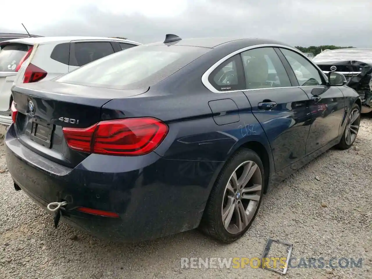 4 Фотография поврежденного автомобиля WBA4J3C56KBL09502 BMW 4 SERIES 2019