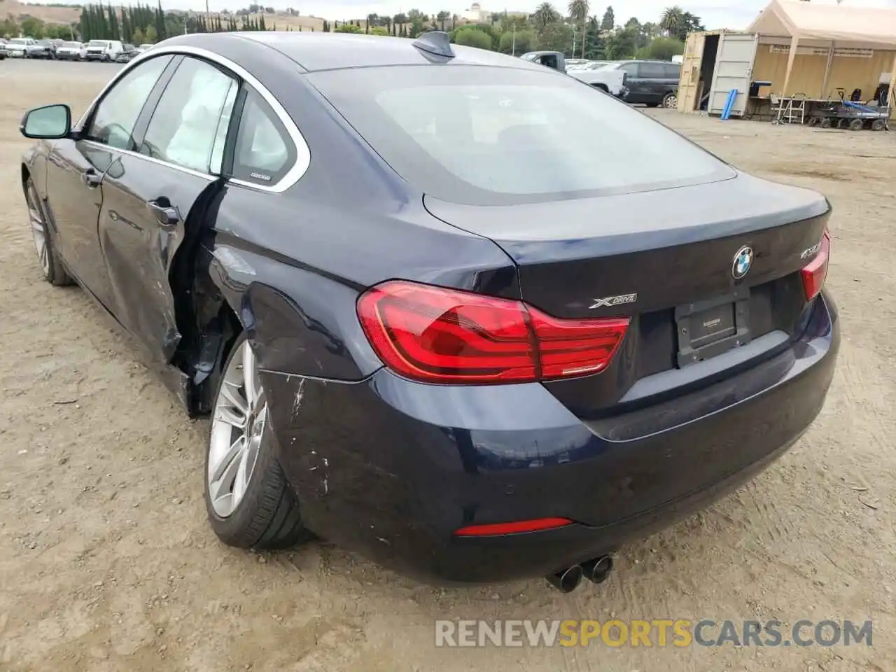 3 Фотография поврежденного автомобиля WBA4J3C57KBL06222 BMW 4 SERIES 2019