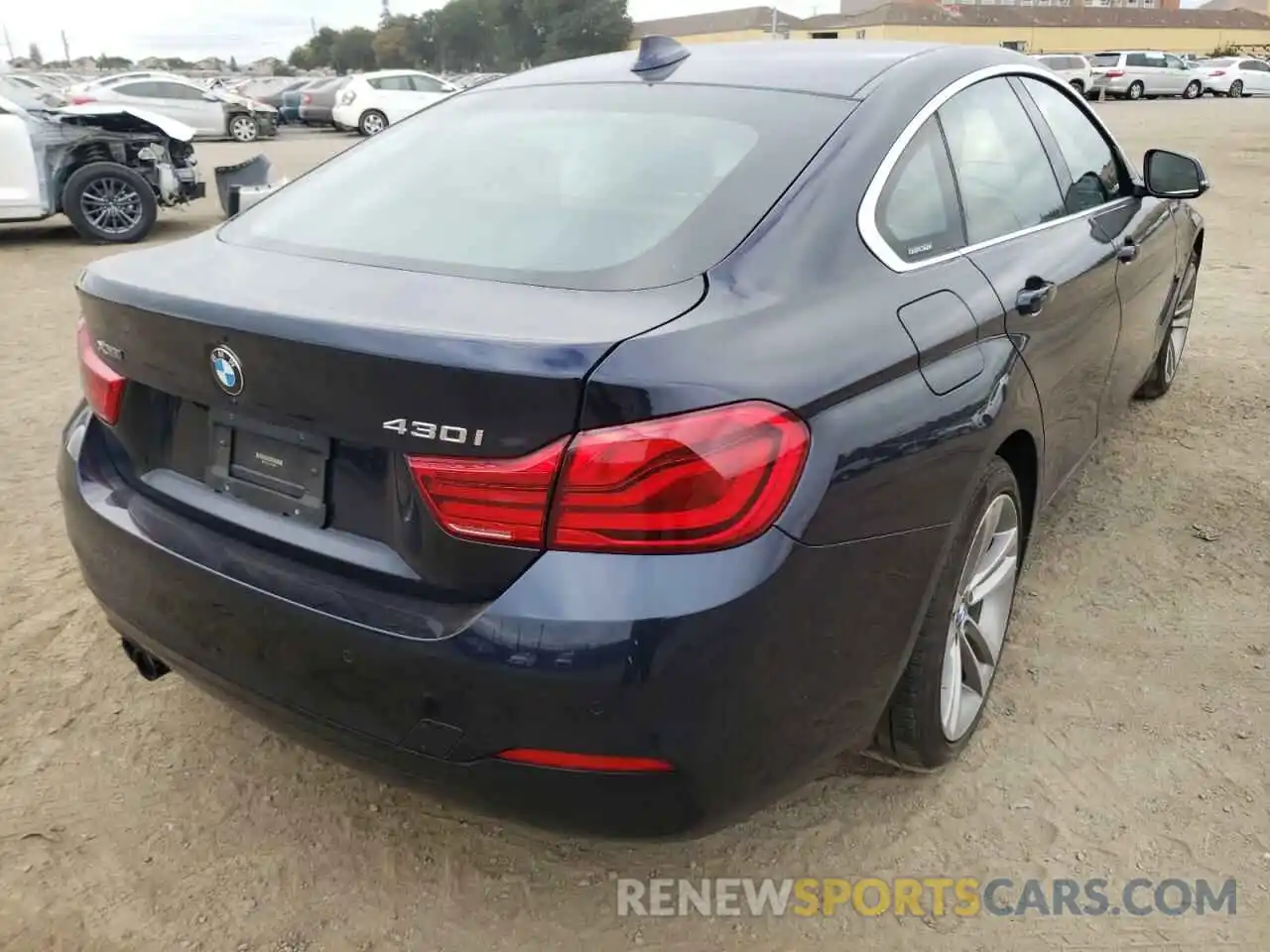 4 Фотография поврежденного автомобиля WBA4J3C57KBL06222 BMW 4 SERIES 2019