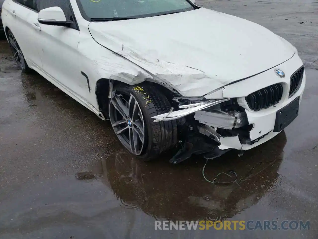 9 Photograph of a damaged car WBA4J3C57KBL06253 BMW 4 SERIES 2019