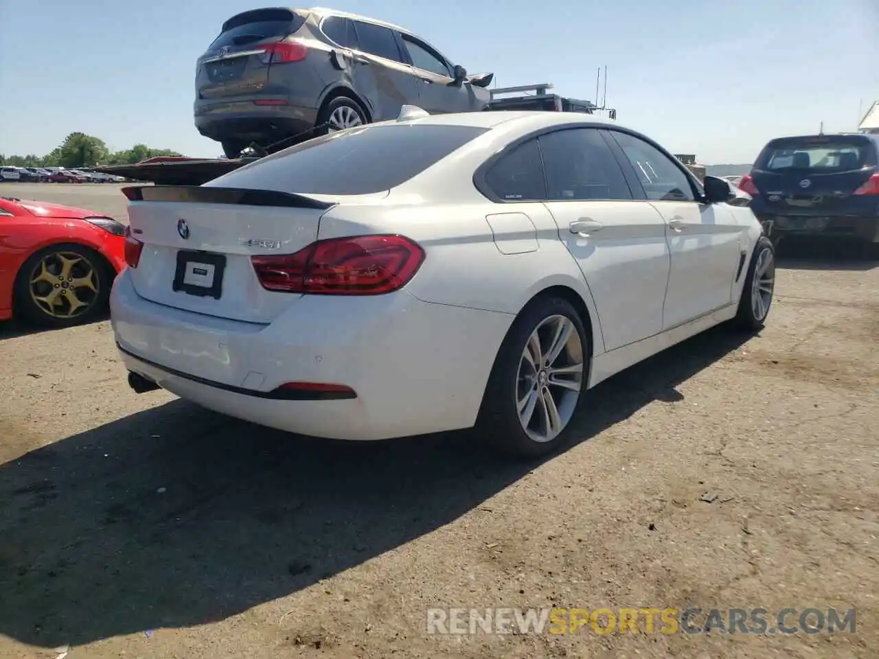 4 Photograph of a damaged car WBA4J3C57KBL07029 BMW 4 SERIES 2019