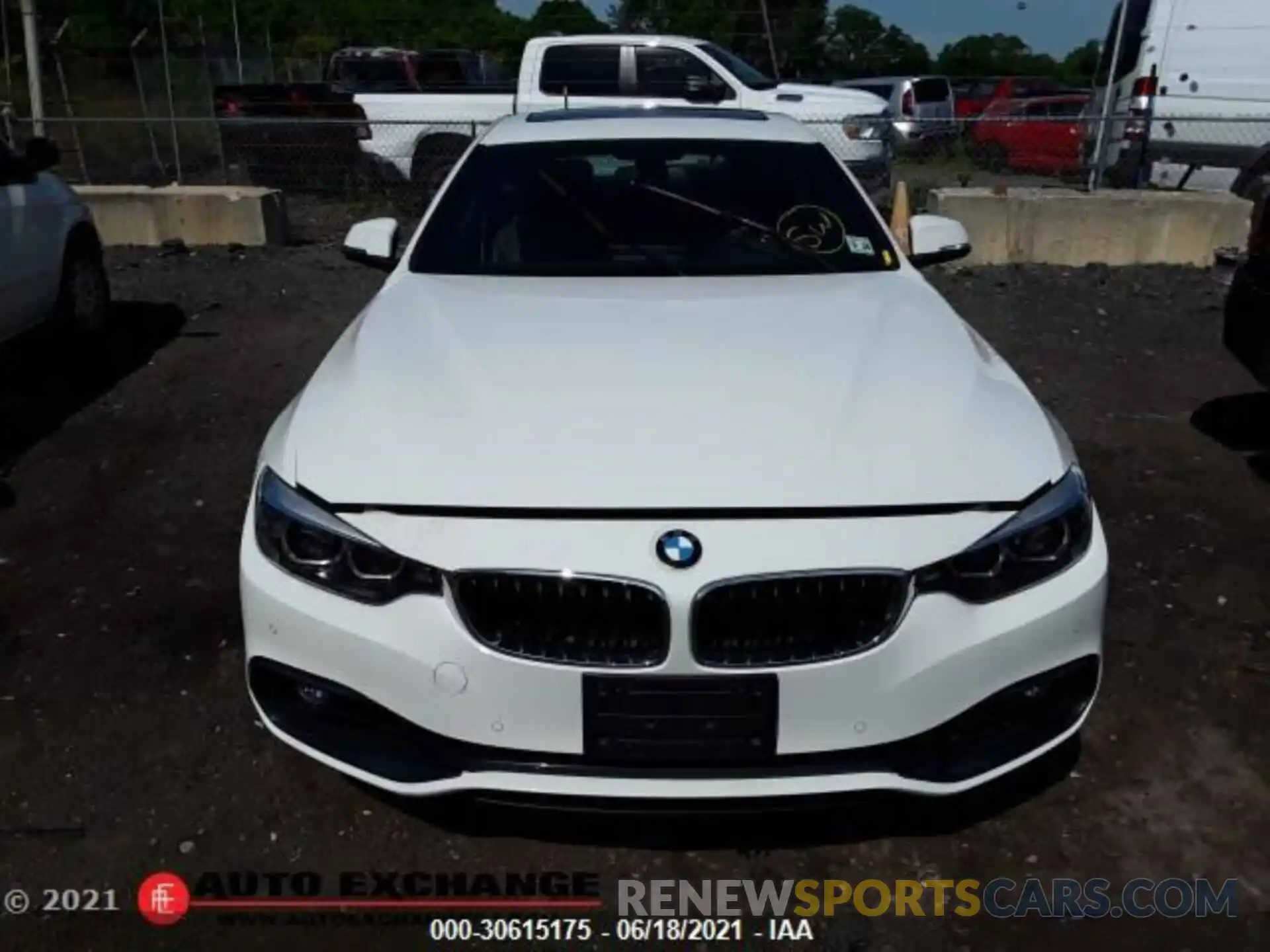 2 Photograph of a damaged car WBA4J3C57KBL07595 BMW 4 SERIES 2019