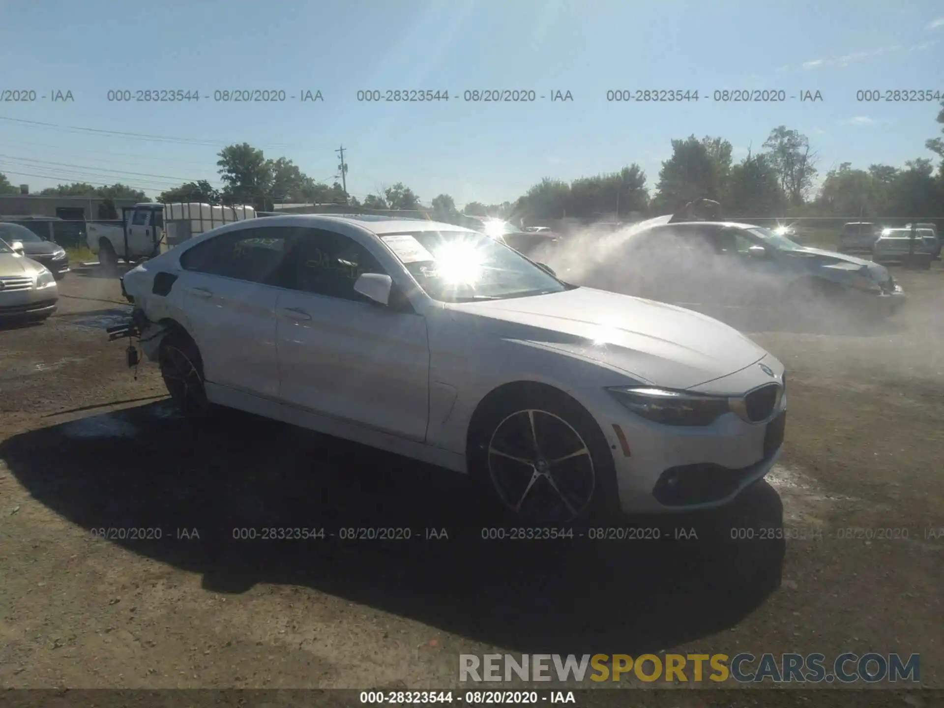 1 Photograph of a damaged car WBA4J3C57KBL07645 BMW 4 SERIES 2019