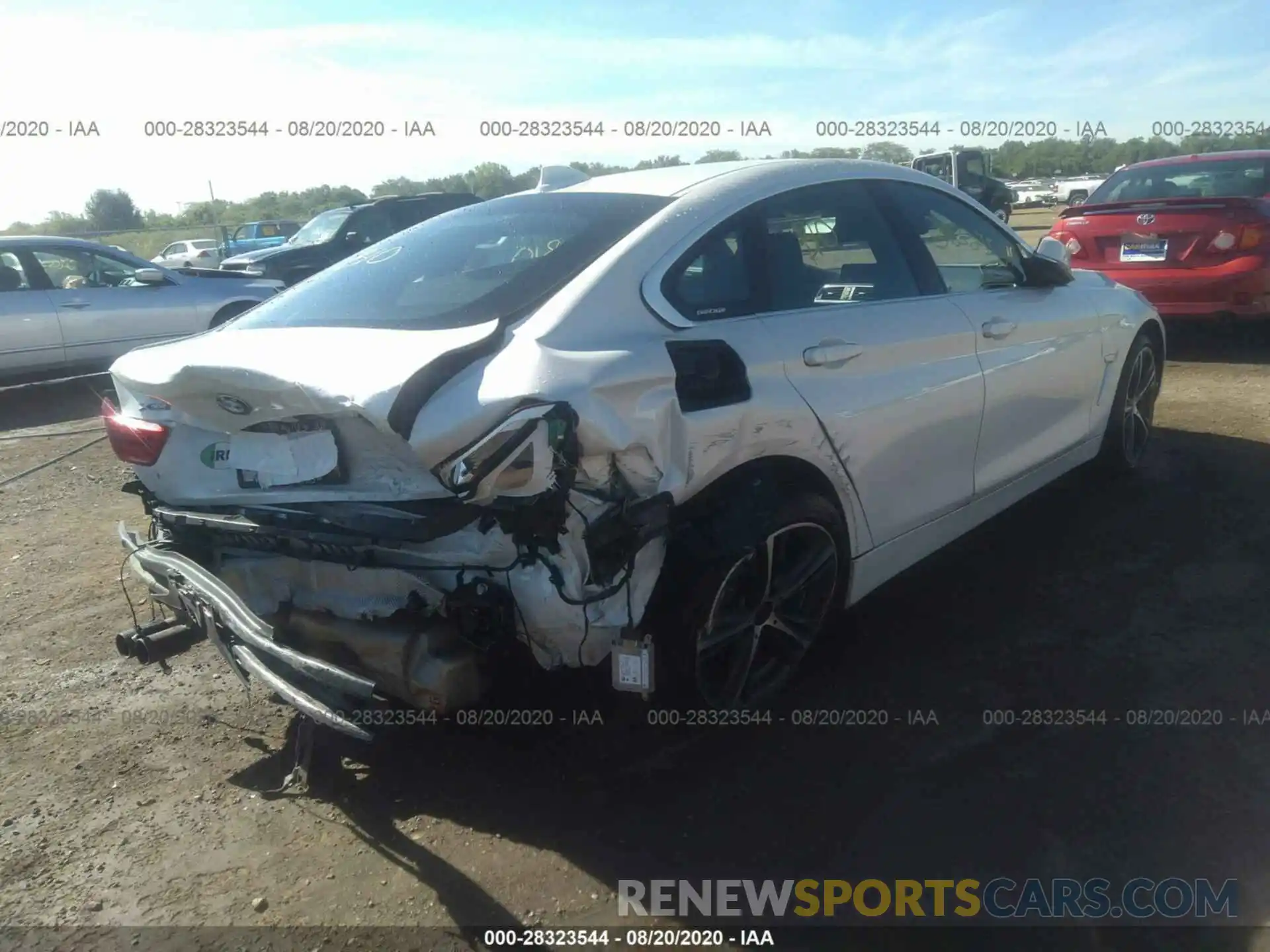 4 Фотография поврежденного автомобиля WBA4J3C57KBL07645 BMW 4 SERIES 2019