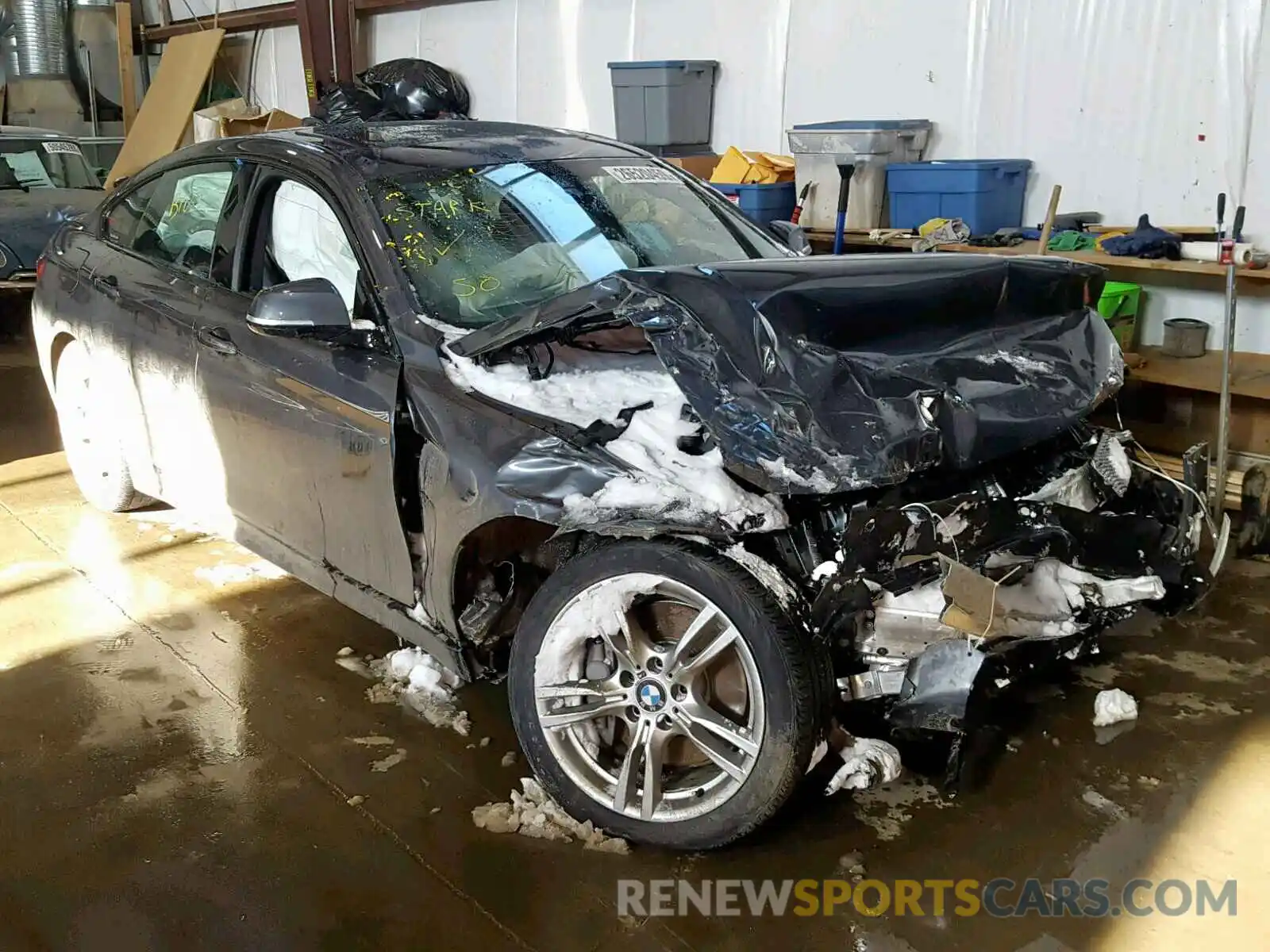 1 Photograph of a damaged car WBA4J3C57KBL07807 BMW 4 SERIES 2019