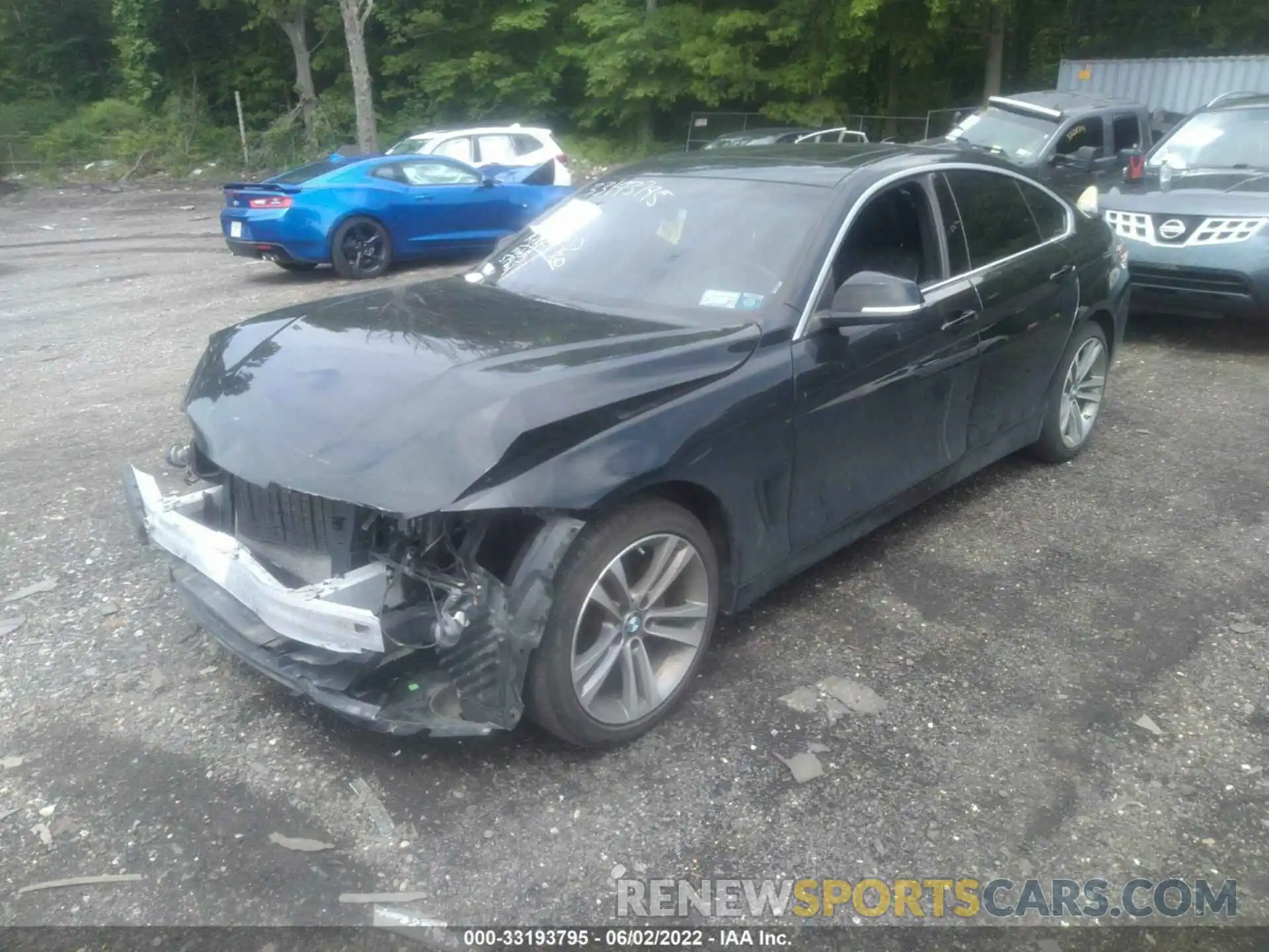 2 Photograph of a damaged car WBA4J3C57KBL07810 BMW 4 SERIES 2019