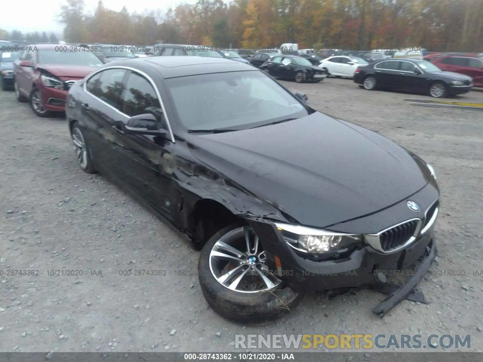 1 Photograph of a damaged car WBA4J3C57KBL08276 BMW 4 SERIES 2019