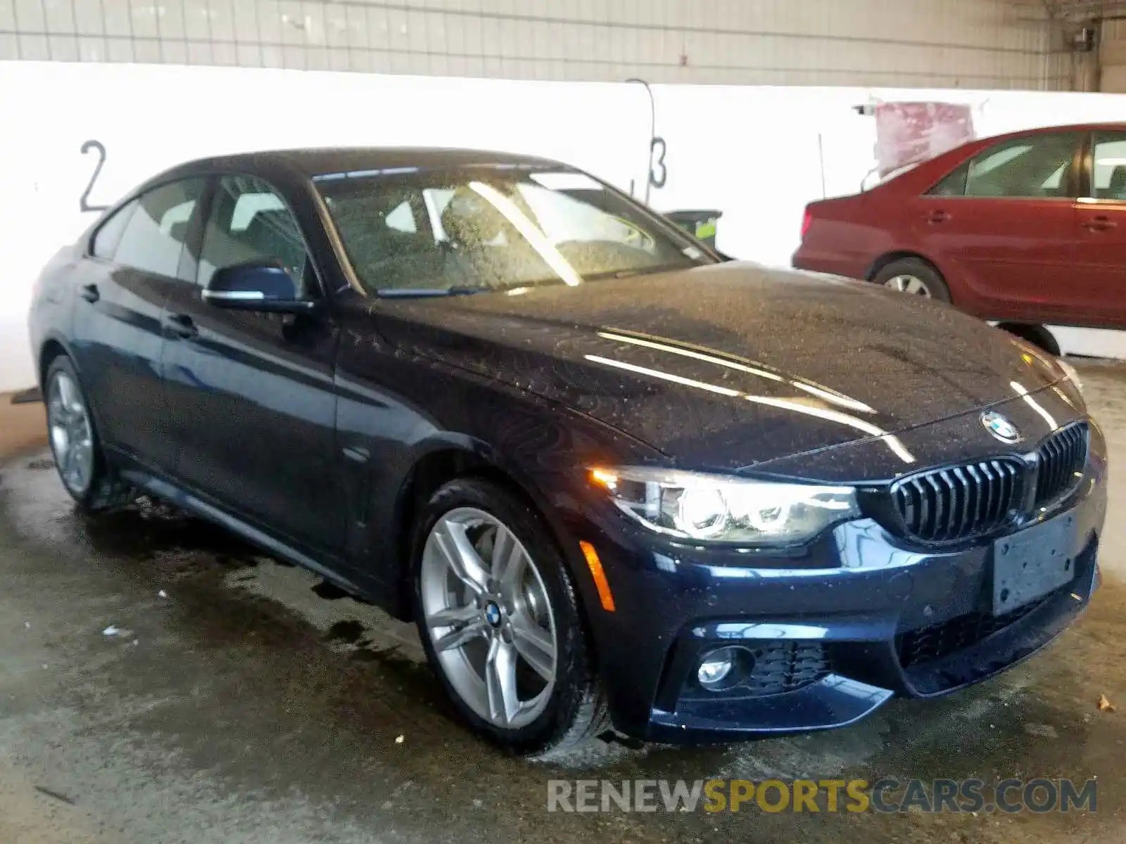 1 Photograph of a damaged car WBA4J3C57KBL09122 BMW 4 SERIES 2019