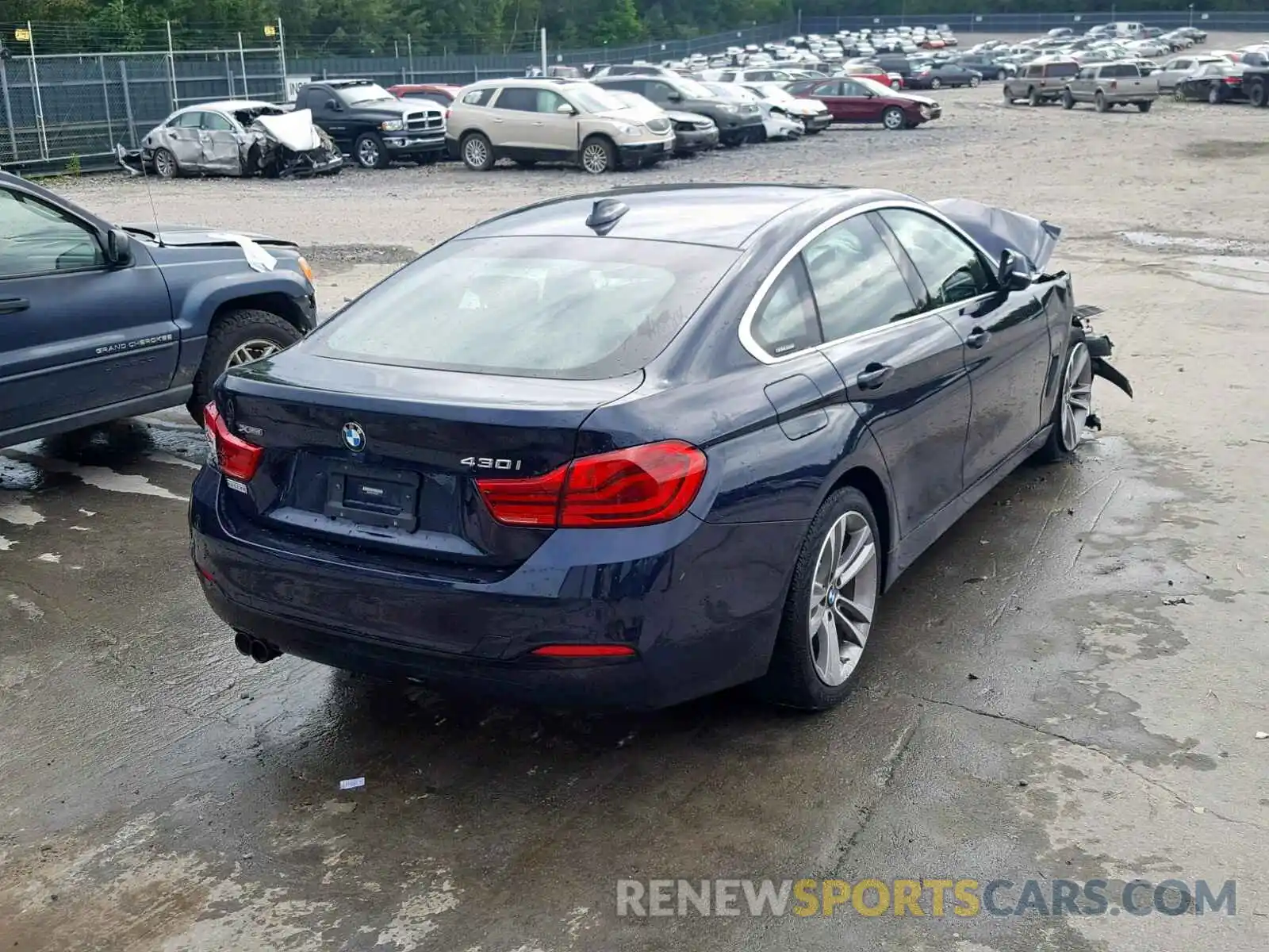 4 Photograph of a damaged car WBA4J3C57KBL09329 BMW 4 SERIES 2019