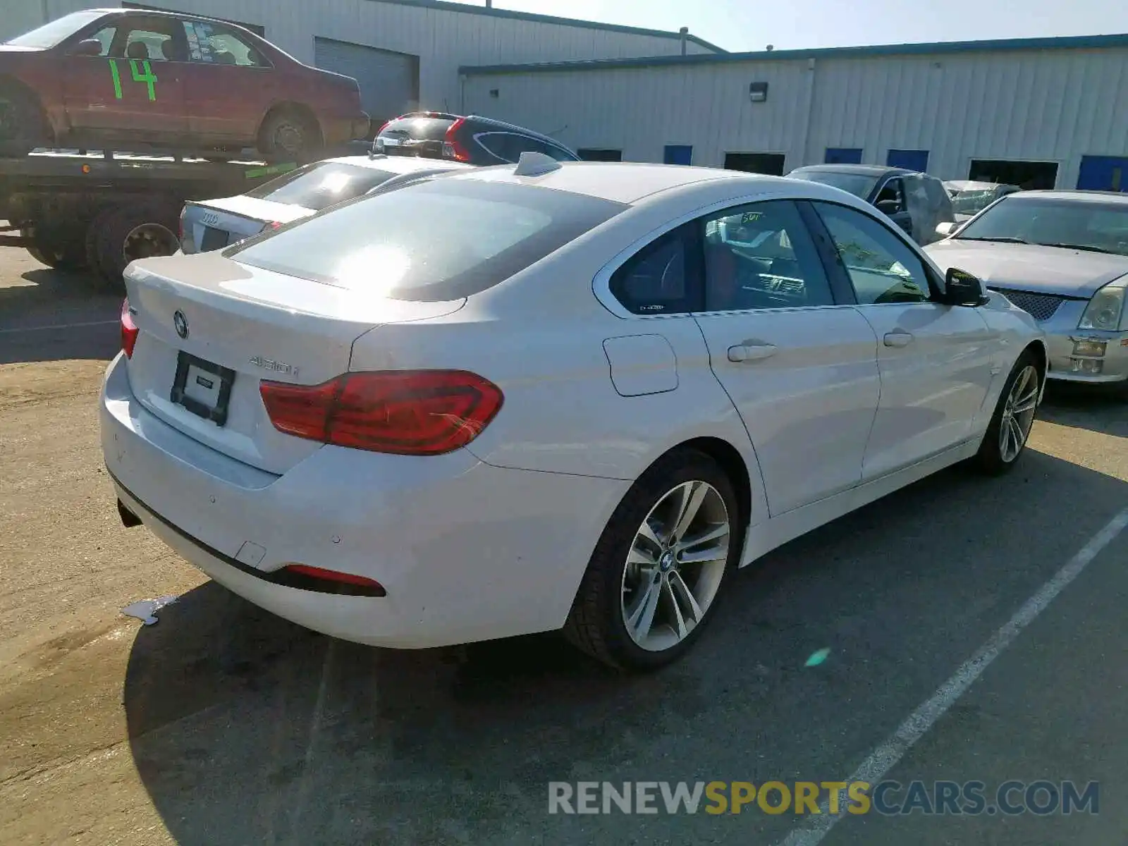 4 Photograph of a damaged car WBA4J3C57KBL10562 BMW 4 SERIES 2019