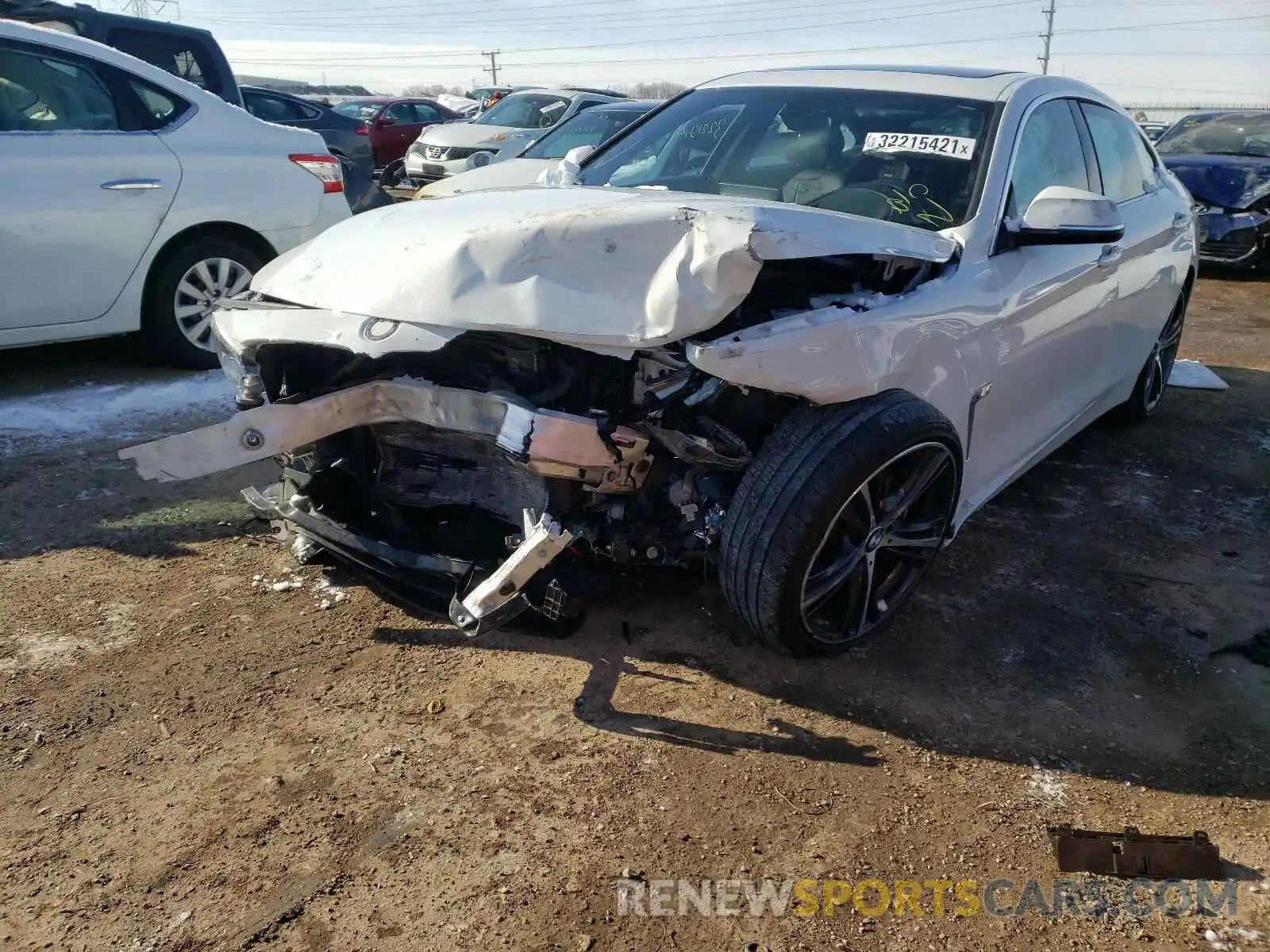 2 Photograph of a damaged car WBA4J3C58KBL05645 BMW 4 SERIES 2019