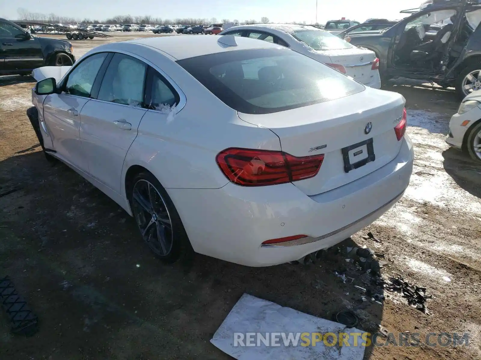 3 Photograph of a damaged car WBA4J3C58KBL05645 BMW 4 SERIES 2019