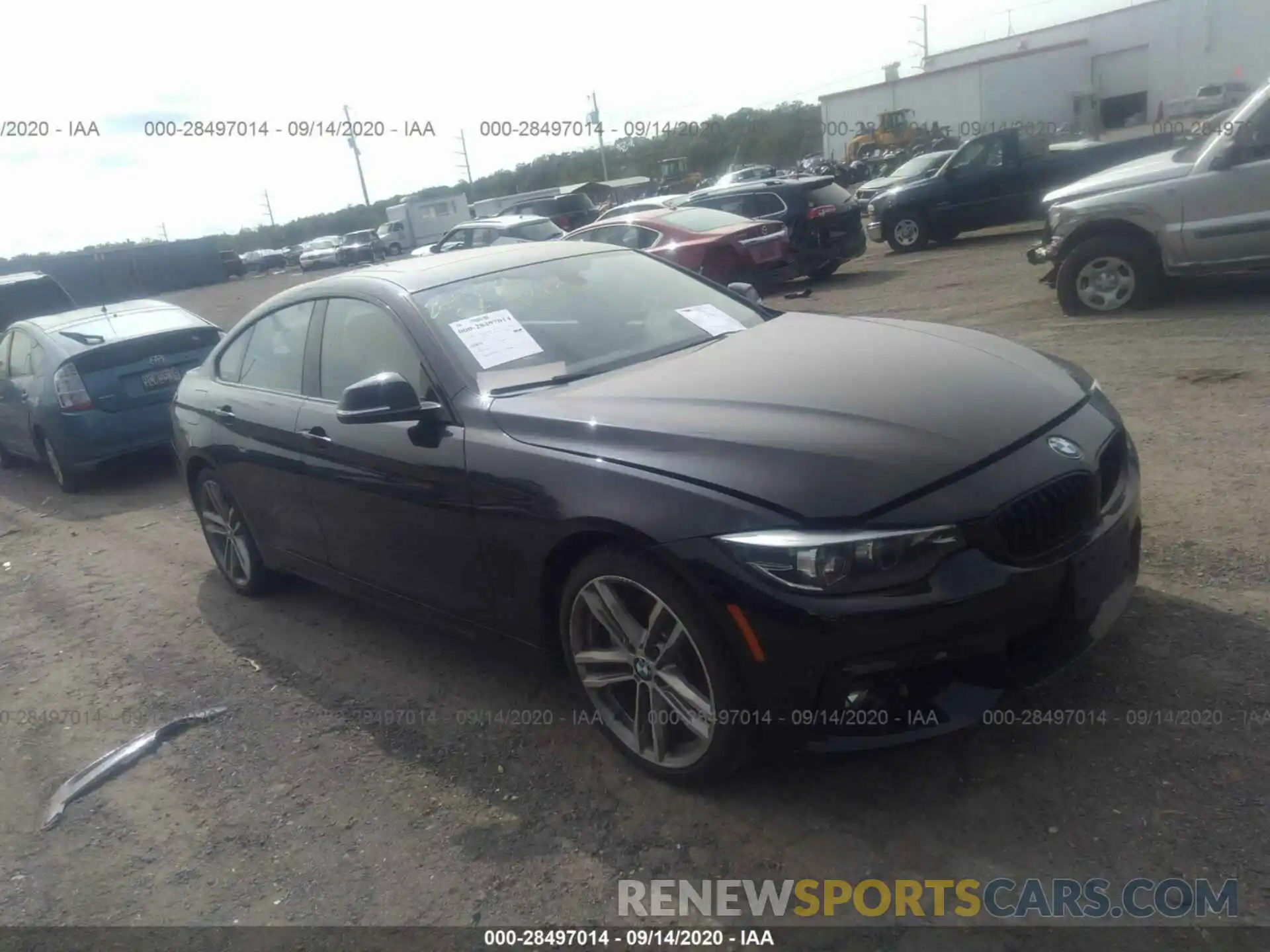 1 Photograph of a damaged car WBA4J3C58KBL06391 BMW 4 SERIES 2019