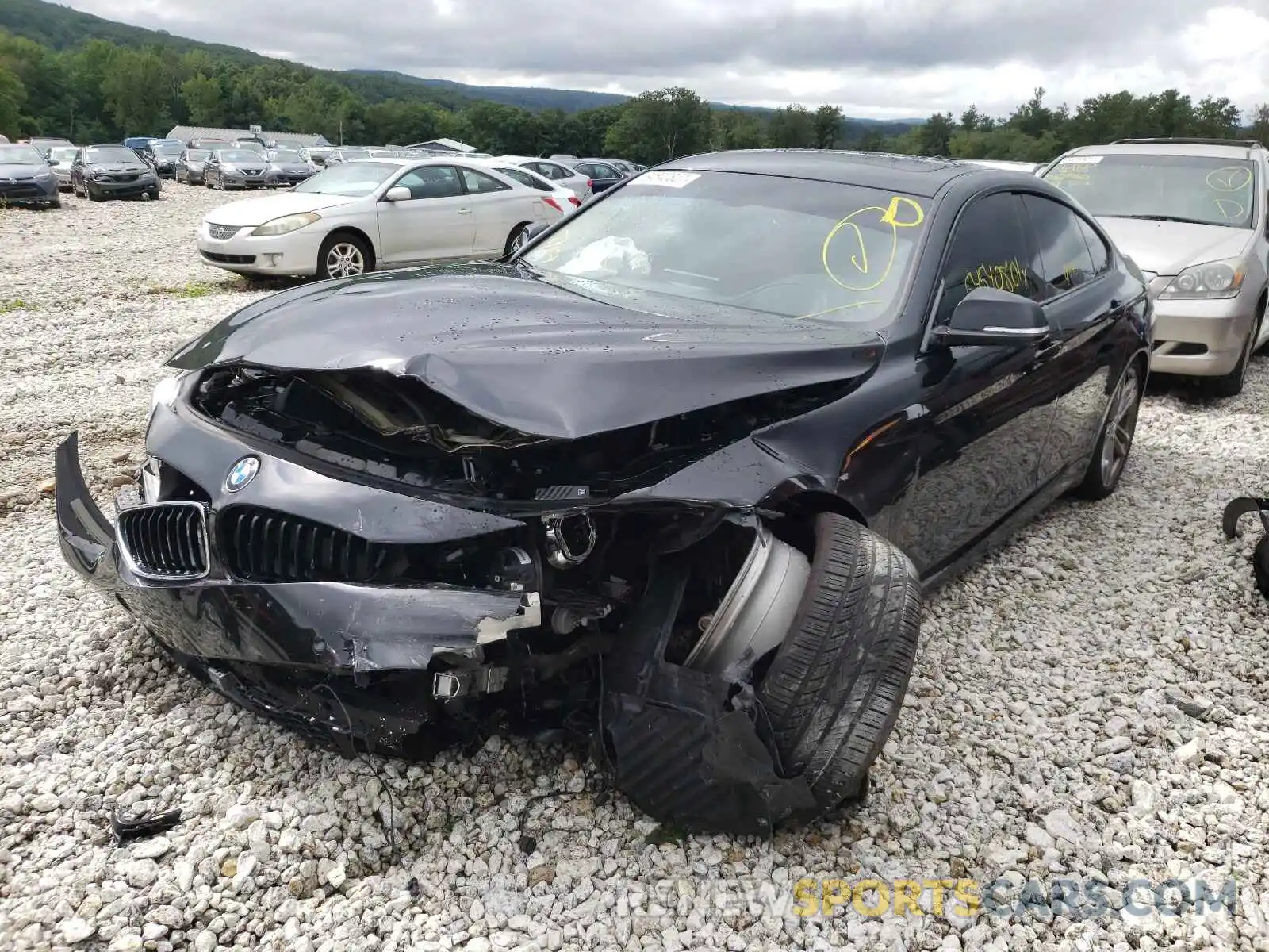 2 Photograph of a damaged car WBA4J3C58KBL06830 BMW 4 SERIES 2019