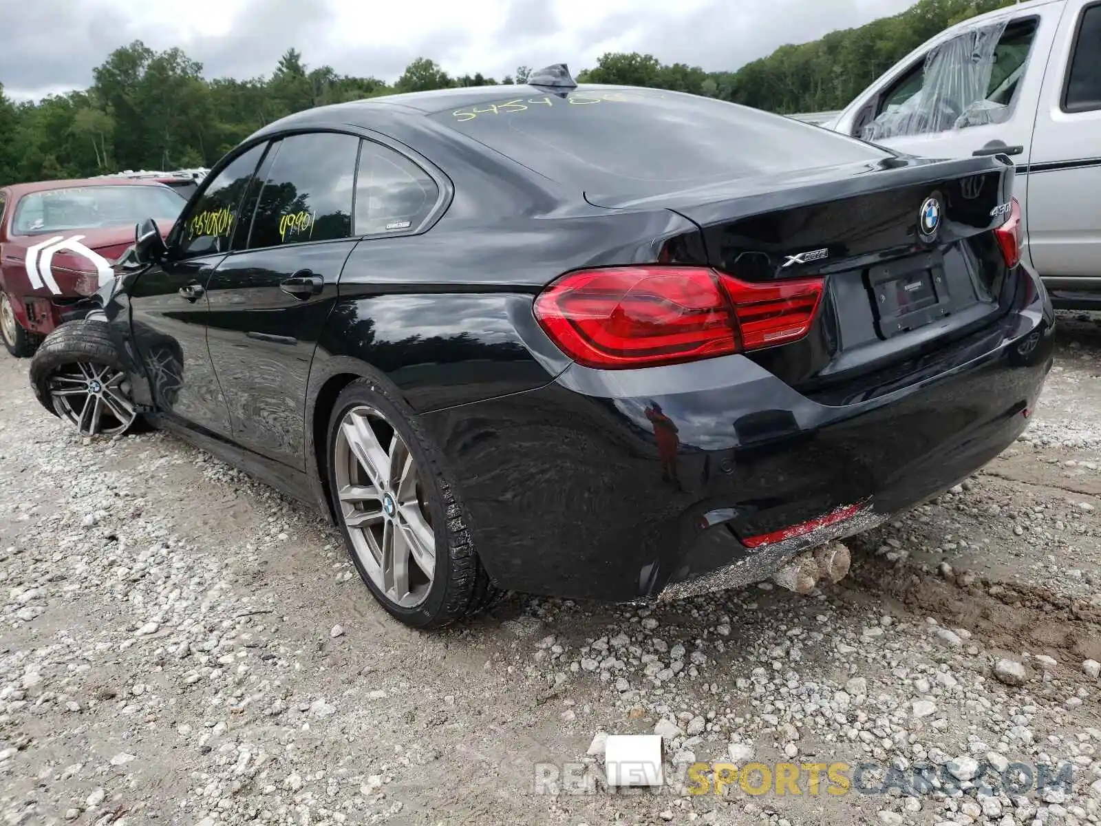 3 Фотография поврежденного автомобиля WBA4J3C58KBL06830 BMW 4 SERIES 2019