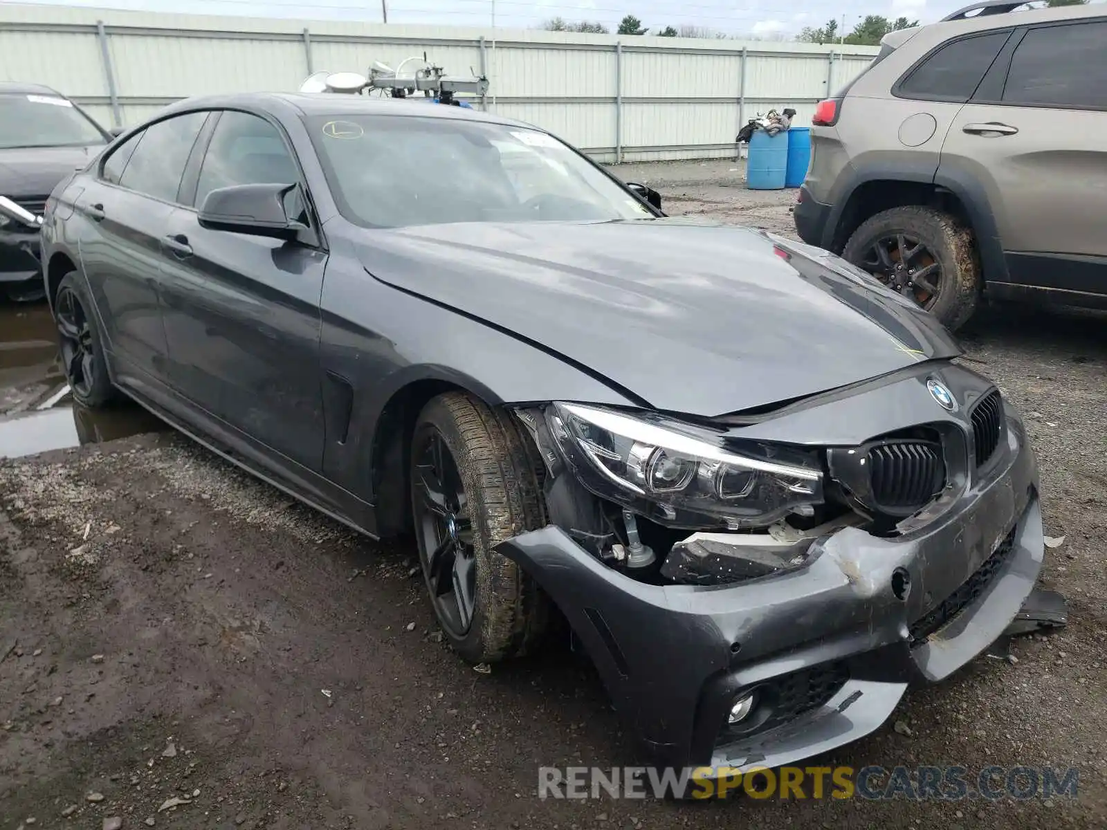 1 Photograph of a damaged car WBA4J3C58KBL07475 BMW 4 SERIES 2019