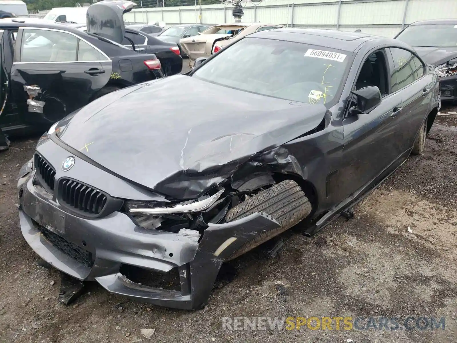 2 Photograph of a damaged car WBA4J3C58KBL07475 BMW 4 SERIES 2019