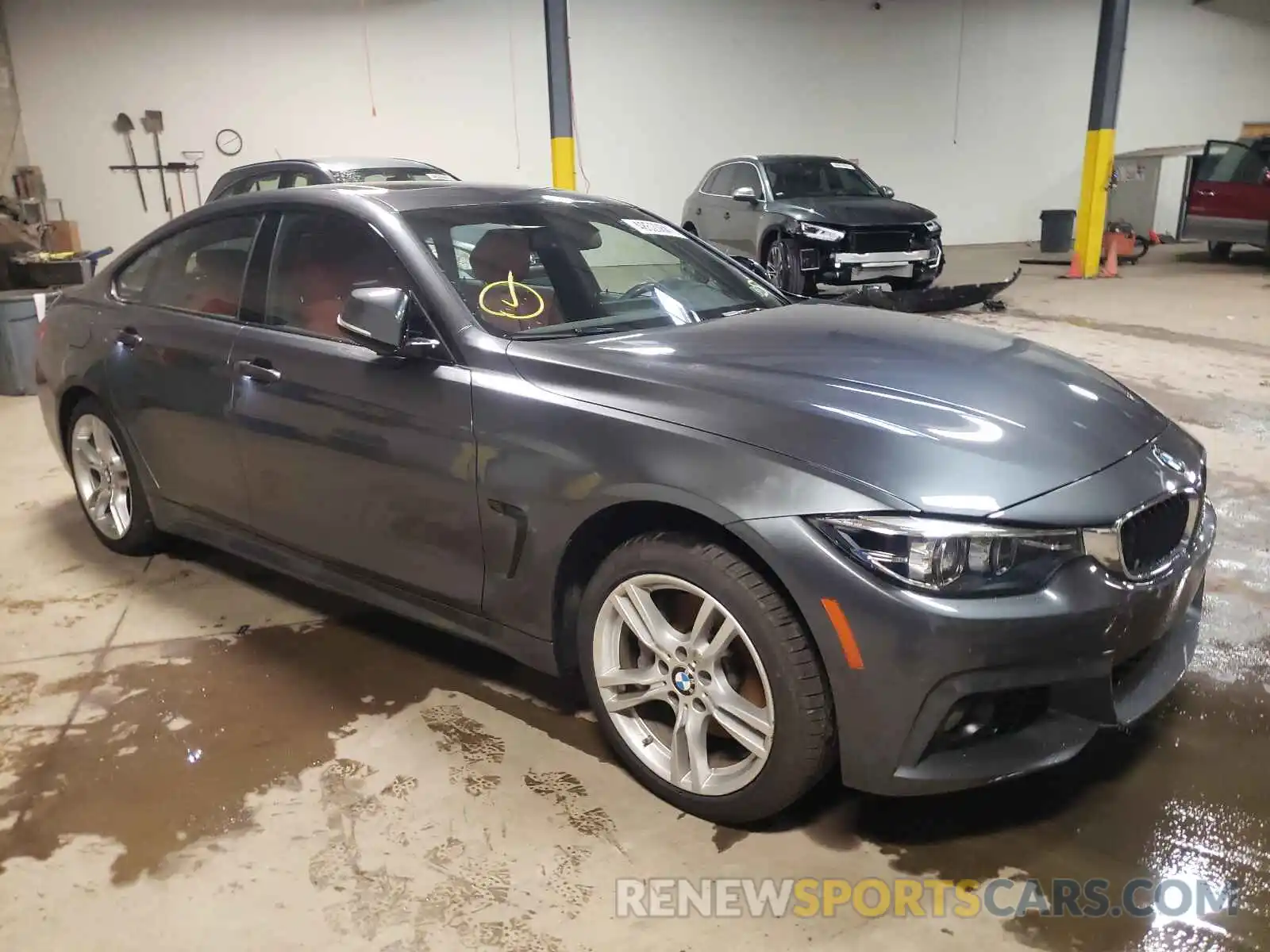 1 Photograph of a damaged car WBA4J3C58KBL07525 BMW 4 SERIES 2019