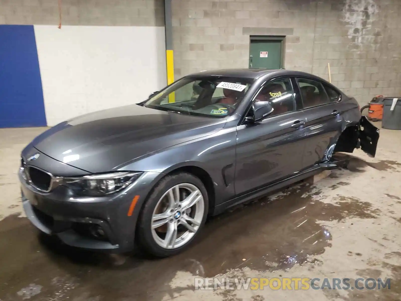 2 Photograph of a damaged car WBA4J3C58KBL07525 BMW 4 SERIES 2019