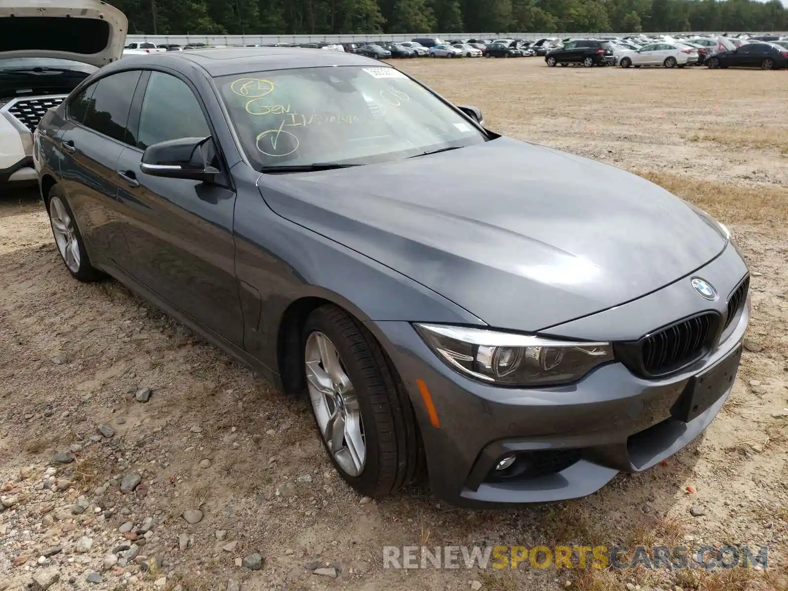 1 Photograph of a damaged car WBA4J3C58KBL08531 BMW 4 SERIES 2019