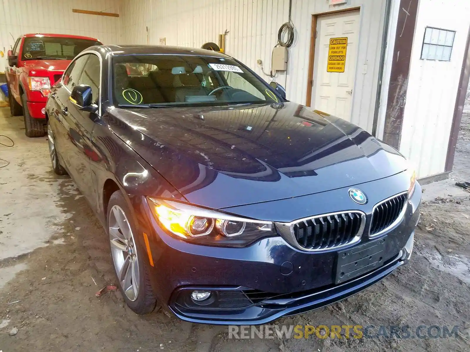 1 Photograph of a damaged car WBA4J3C58KBL08979 BMW 4 SERIES 2019