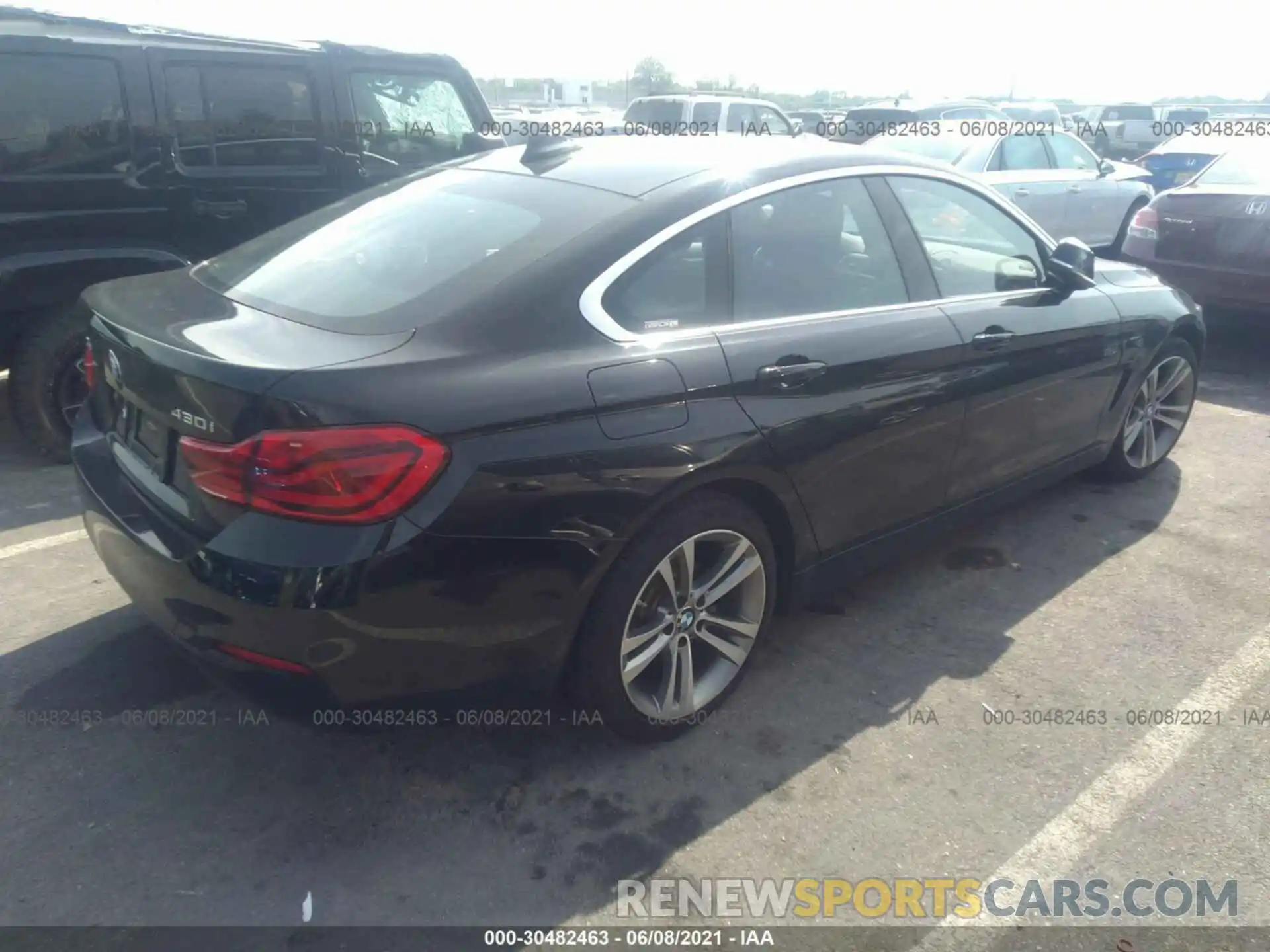 4 Photograph of a damaged car WBA4J3C58KBL09095 BMW 4 SERIES 2019