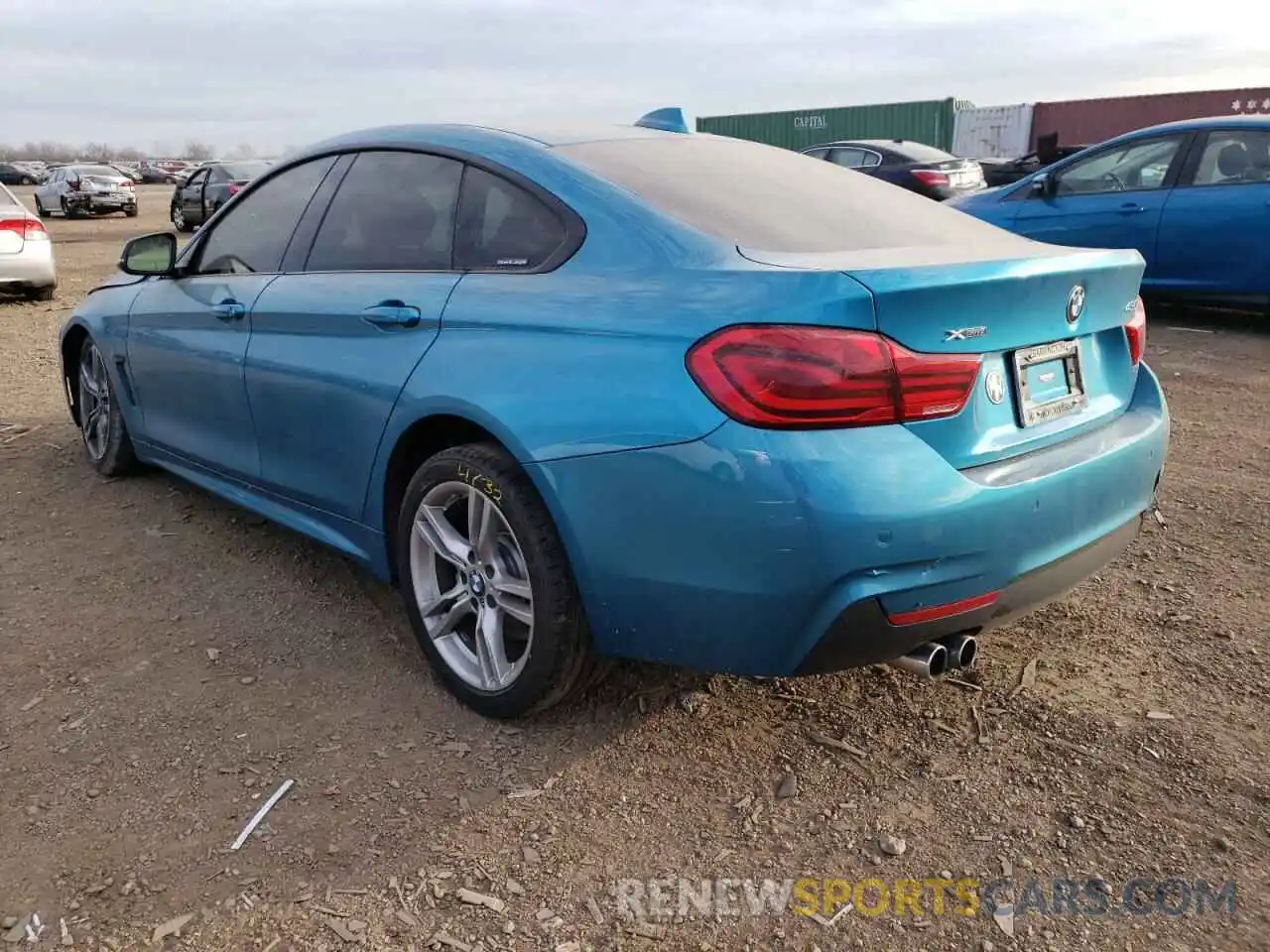 3 Фотография поврежденного автомобиля WBA4J3C58KBL10909 BMW 4 SERIES 2019