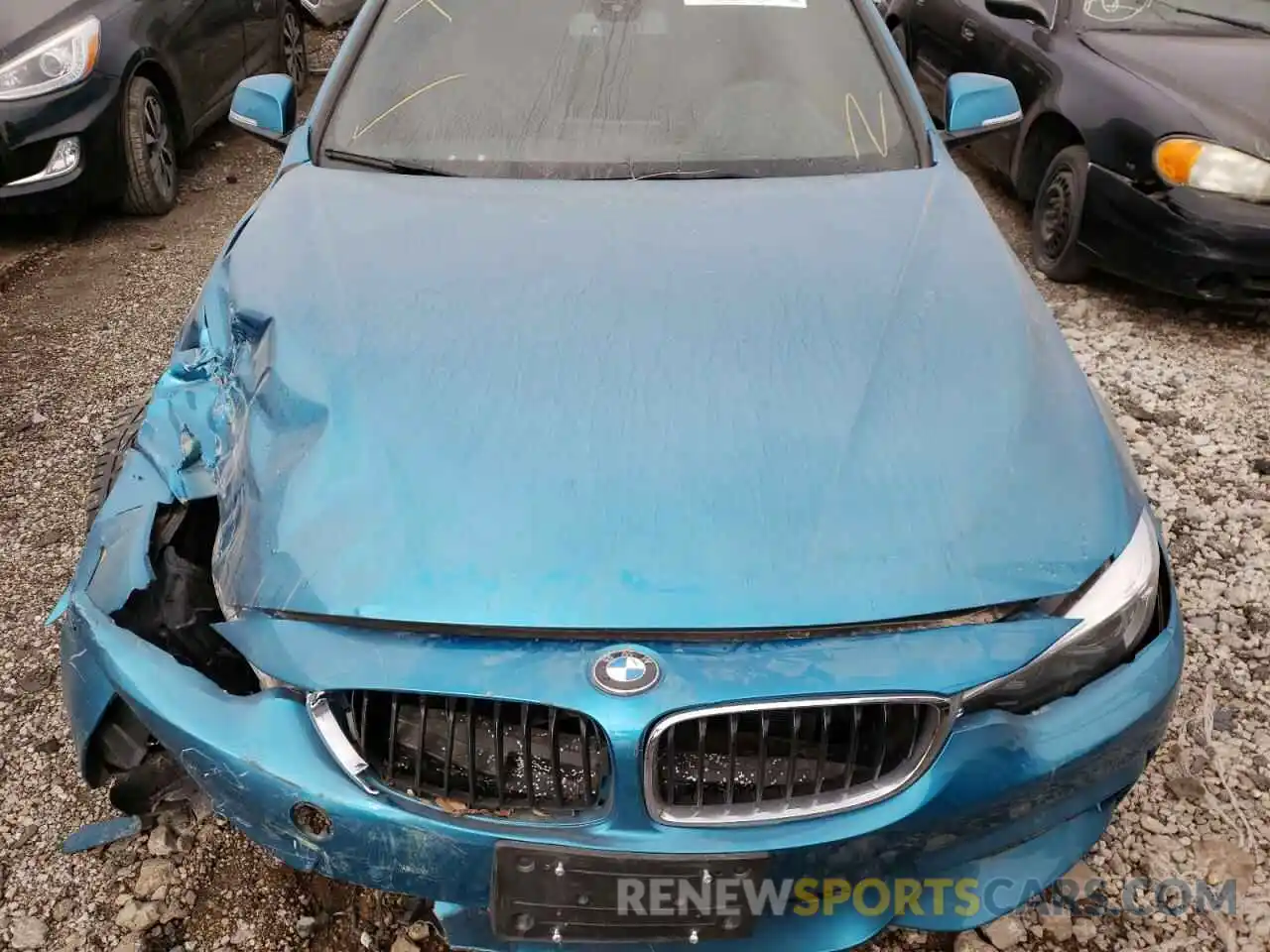 7 Photograph of a damaged car WBA4J3C58KBL10909 BMW 4 SERIES 2019